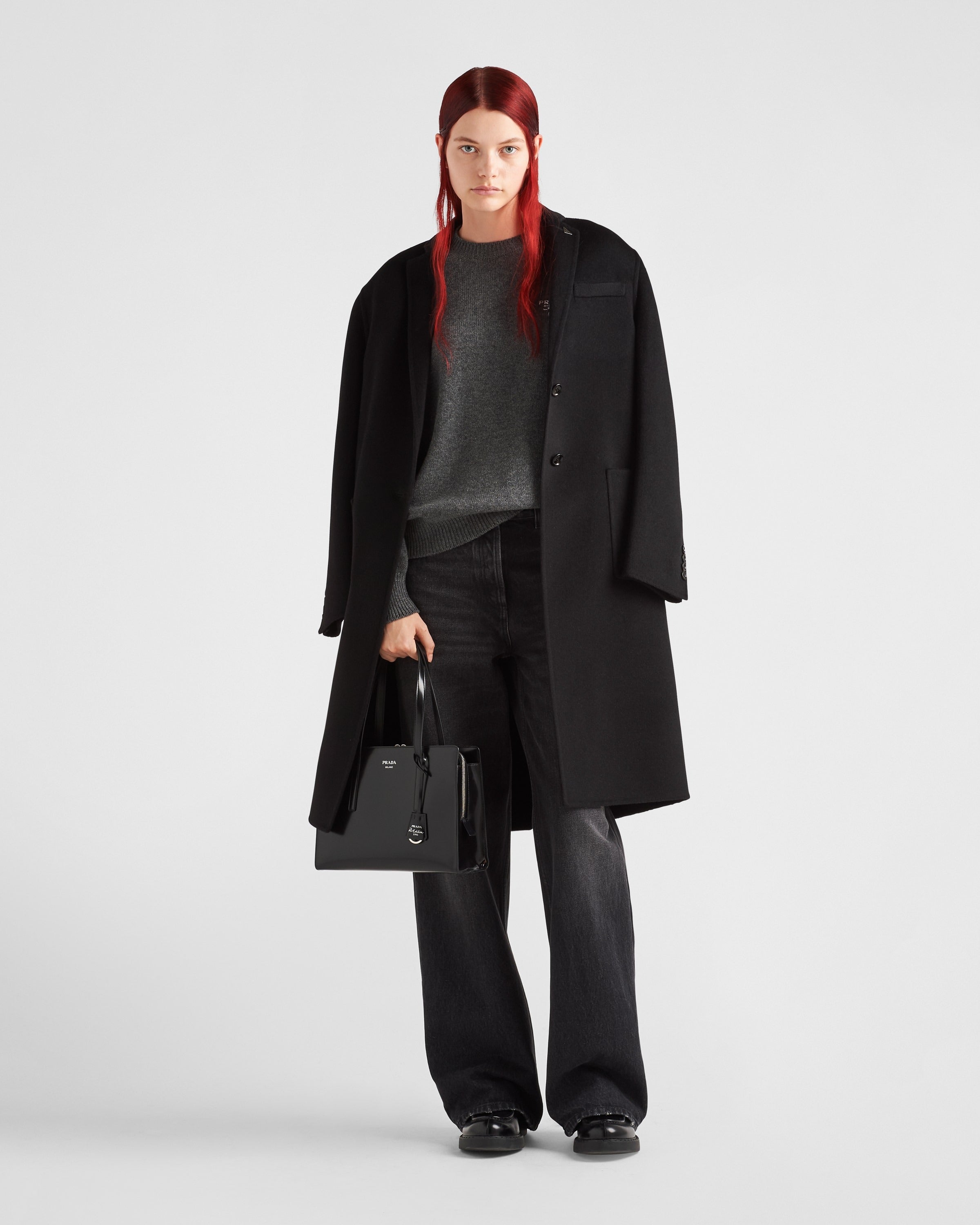 Cashmere crew-neck sweater Slate Gray