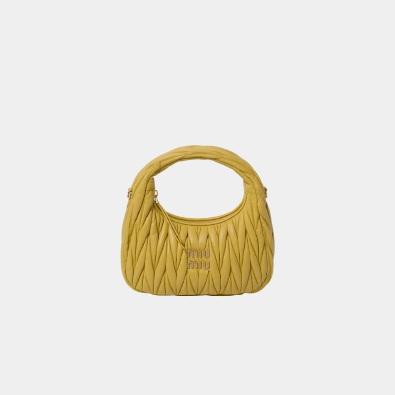 Wander Matelasse Nappa Leather Hobo Bag