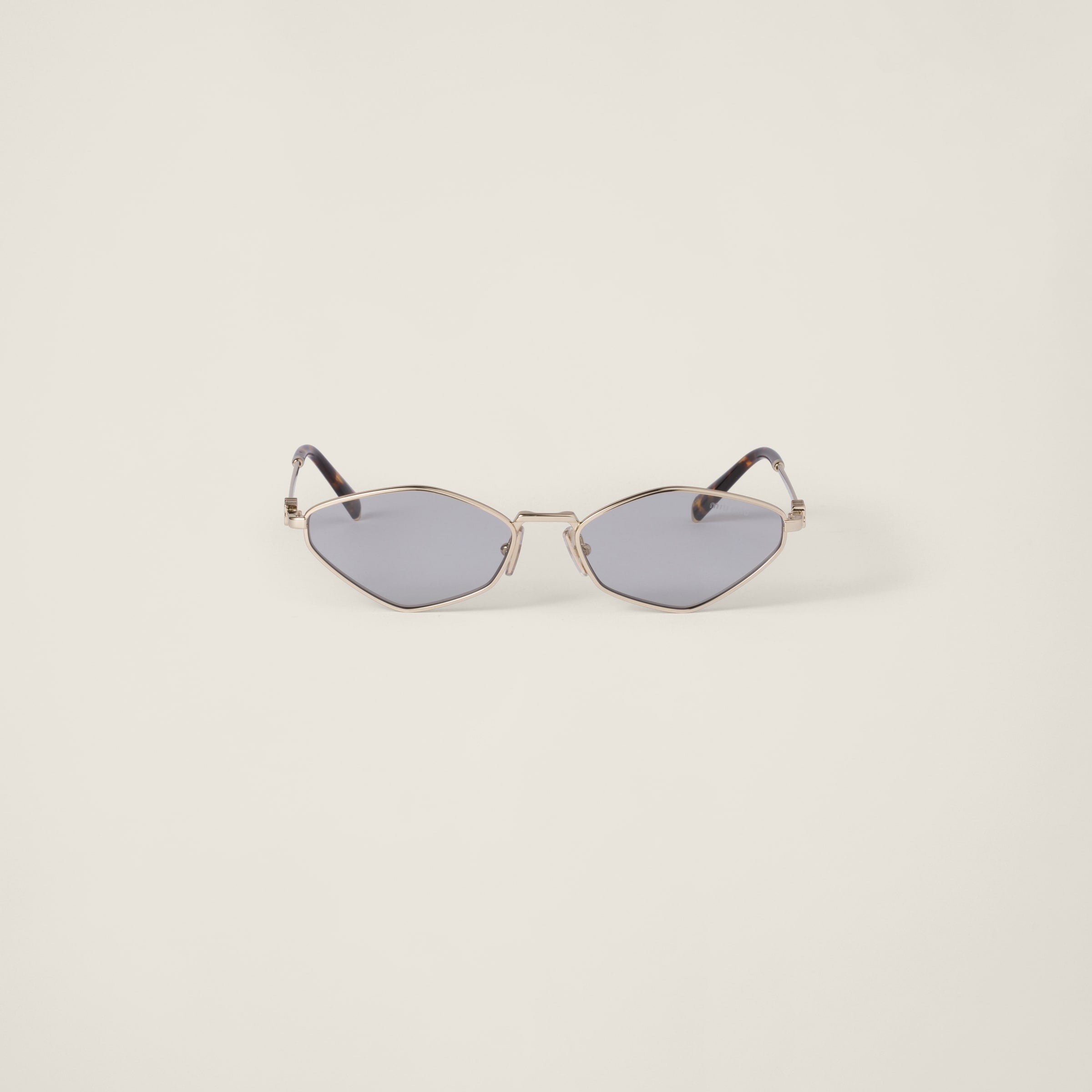 Miu Miu Logo sunglasses Light Gray lenses