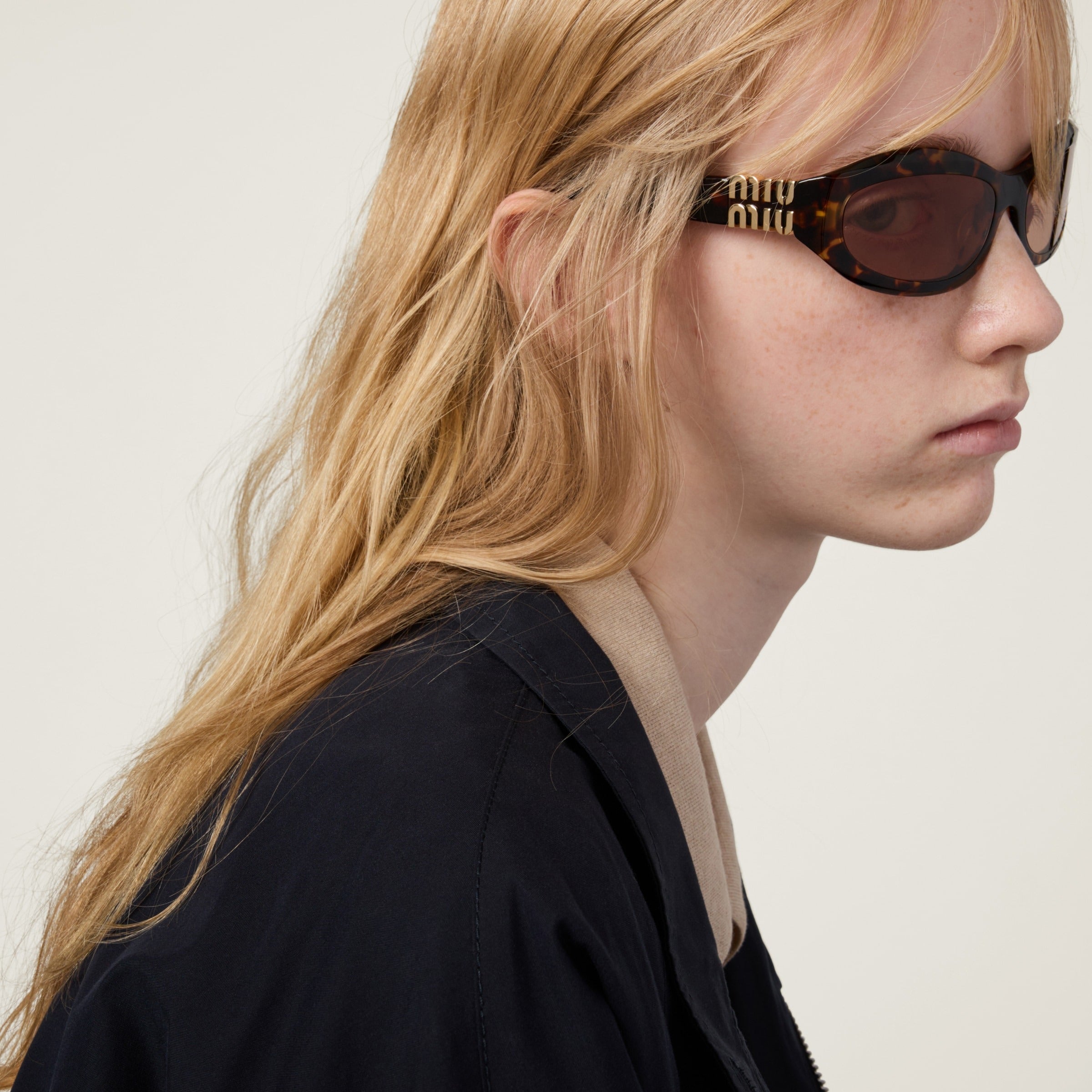 Miu Glimpse sunglasses Nude Lenses