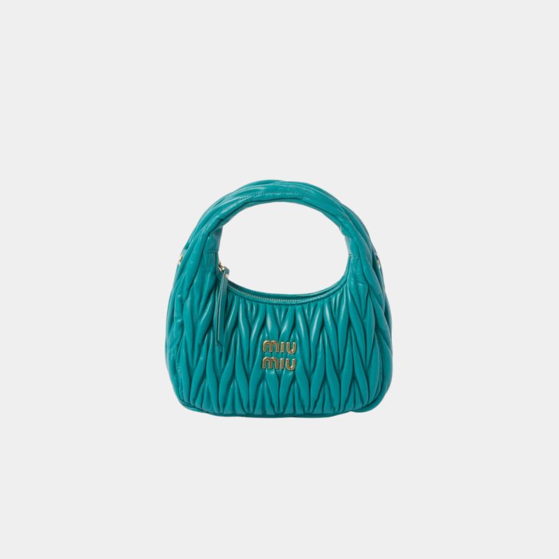 Wander Matelasse Nappa Leather Hobo Bag