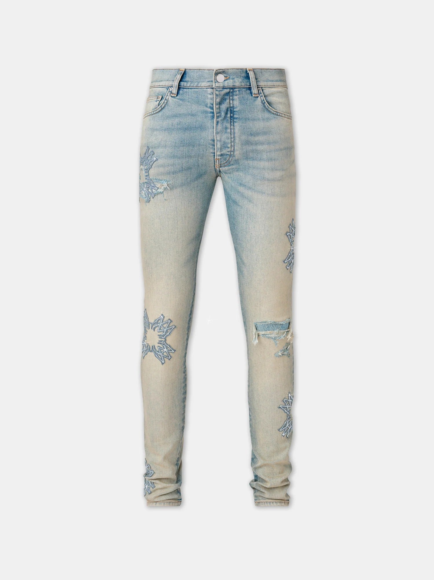CRYSTAL MA QUAD SKINNY JEAN Antique Indigo