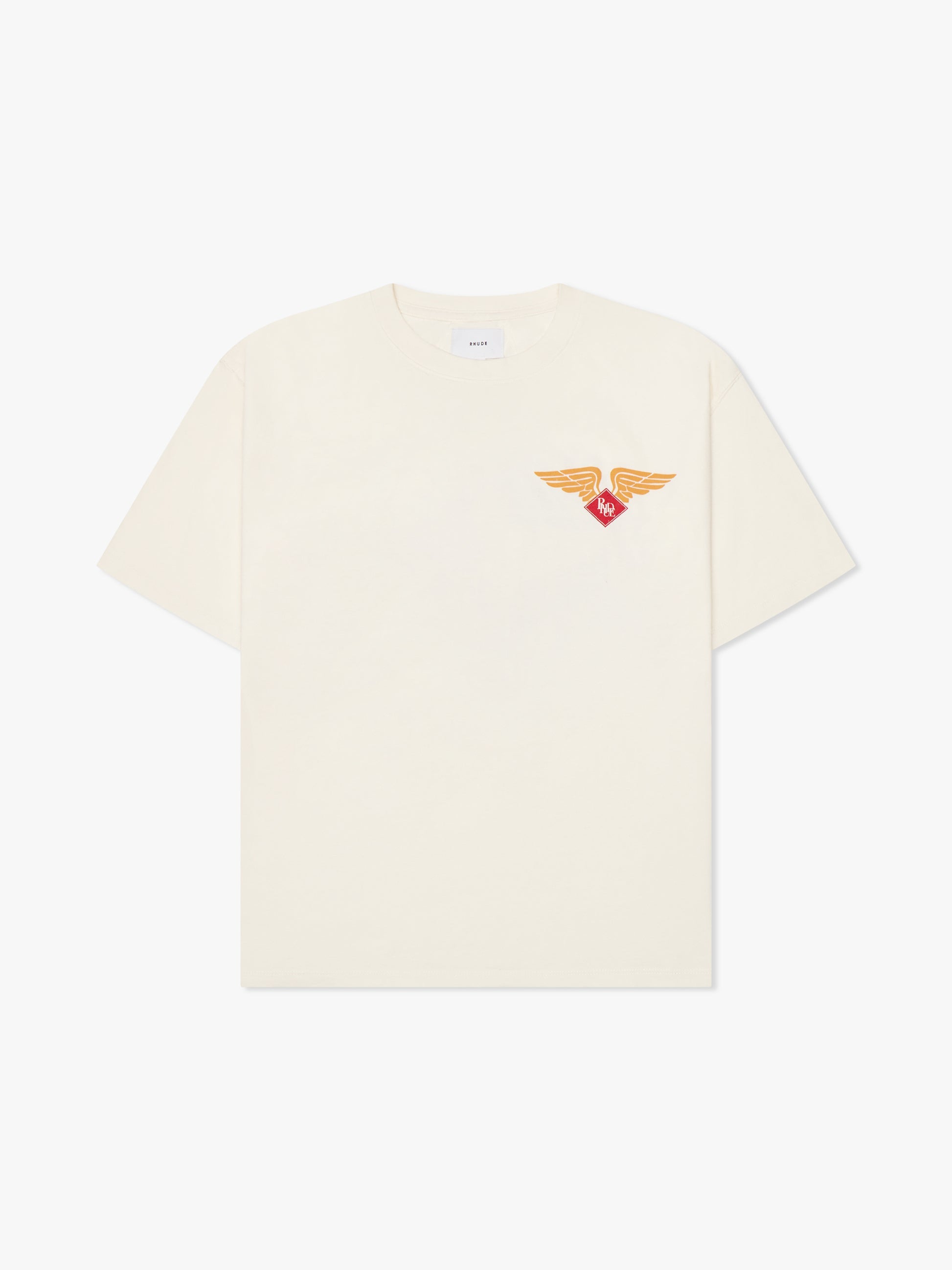 RHUDE WORLDWIDE TEE - VTG WHITE