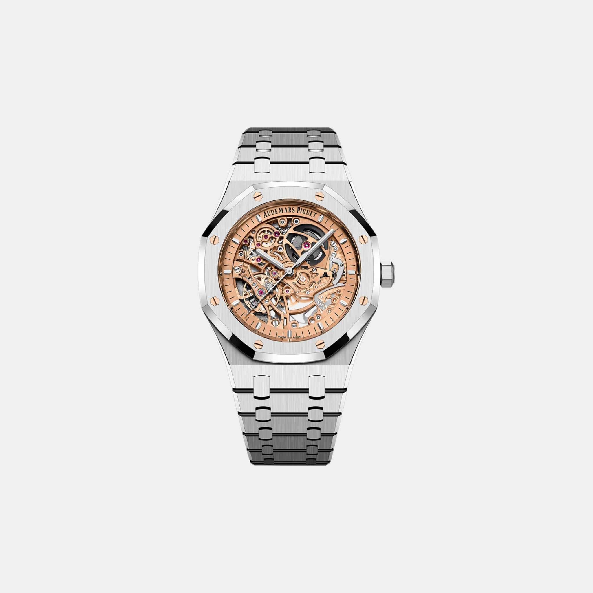 Royal Oak Double Balance Skeleton Ref. 15407ST.OO.1220ST.02