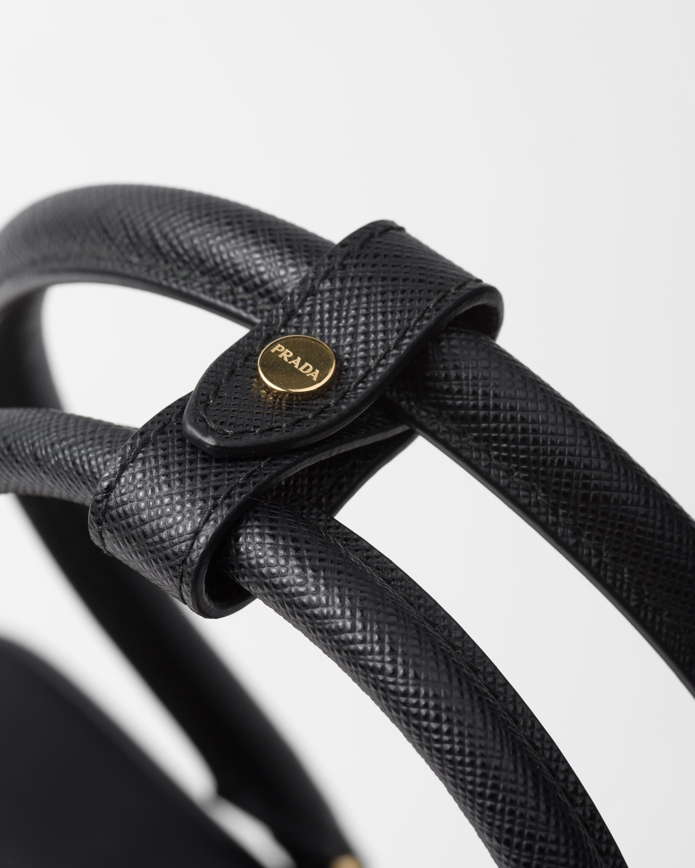 Prada Re-Edition 1978 medium Re-Nylon and Saffiano leather two-handle bag Black