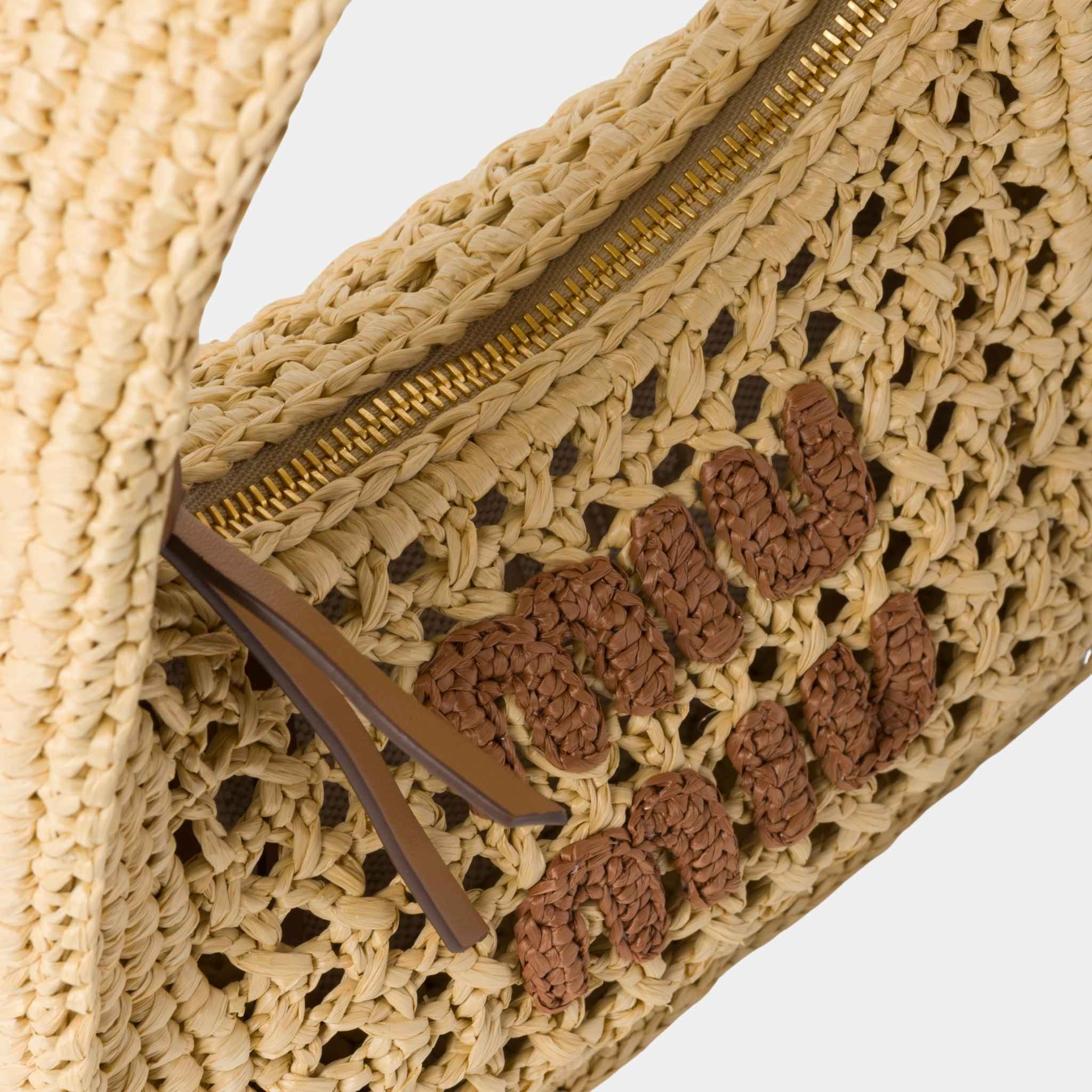 Wander Woven Fabric Hobo Bag
