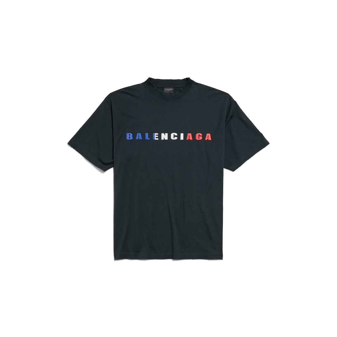 International T-shirt Medium Fit in Faded Black
