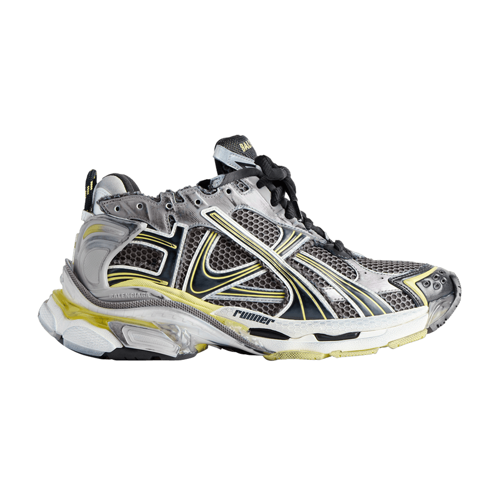 Balenciaga Runner Sneaker 'Worn-Out - Grey Yellow White'