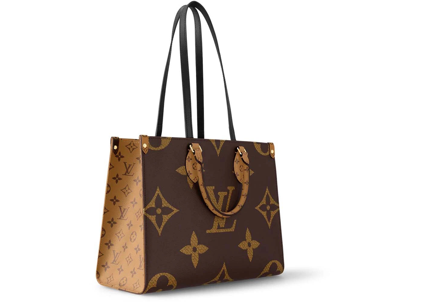 Louis Vuitton Onthego Monogram Giant Reverse MM Brown