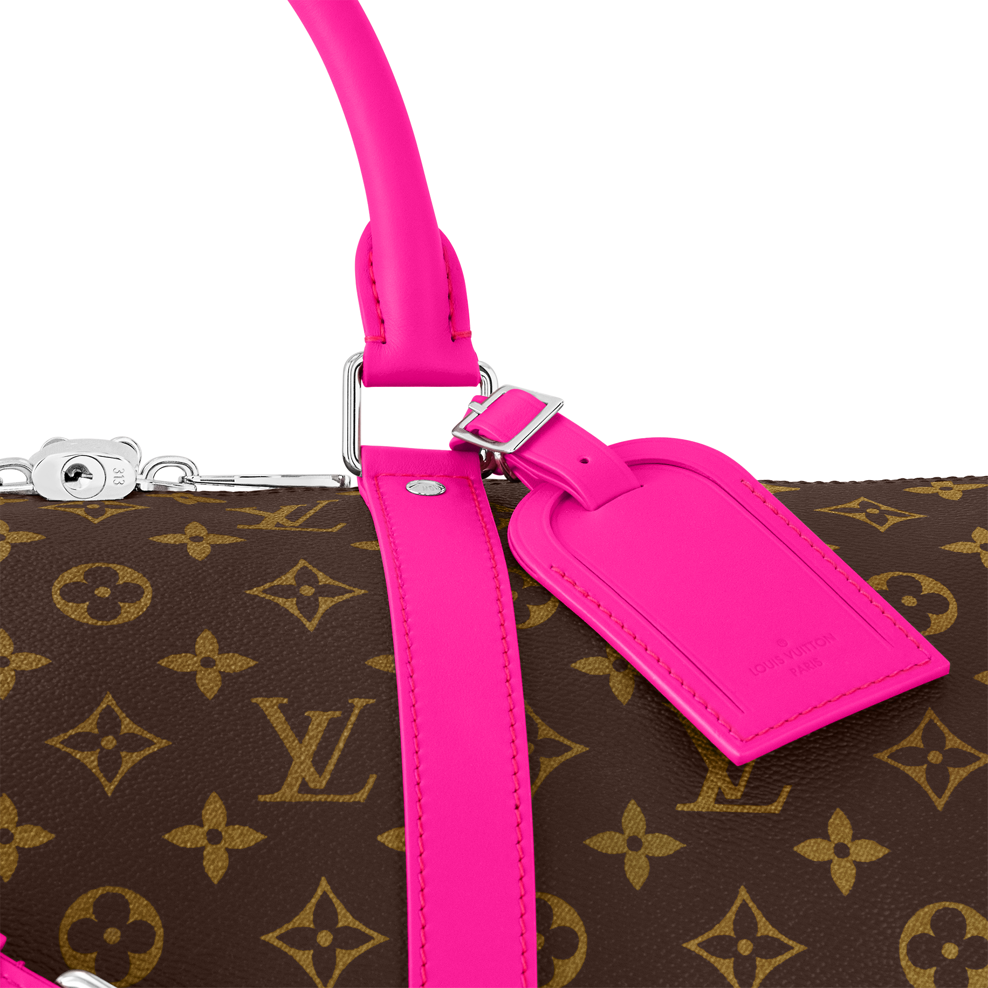 Keepall Bandoulière 50 Fuchsia