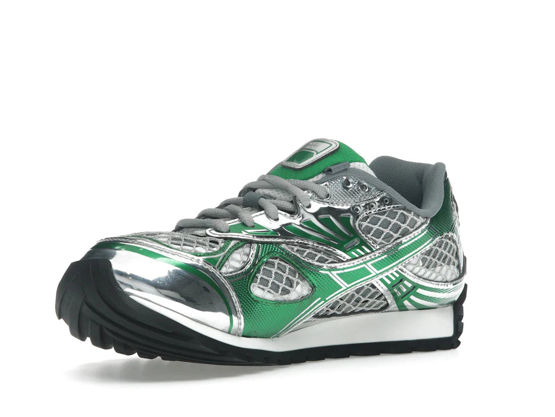 Orbit Silver / Parakeet Low Top Sneakers