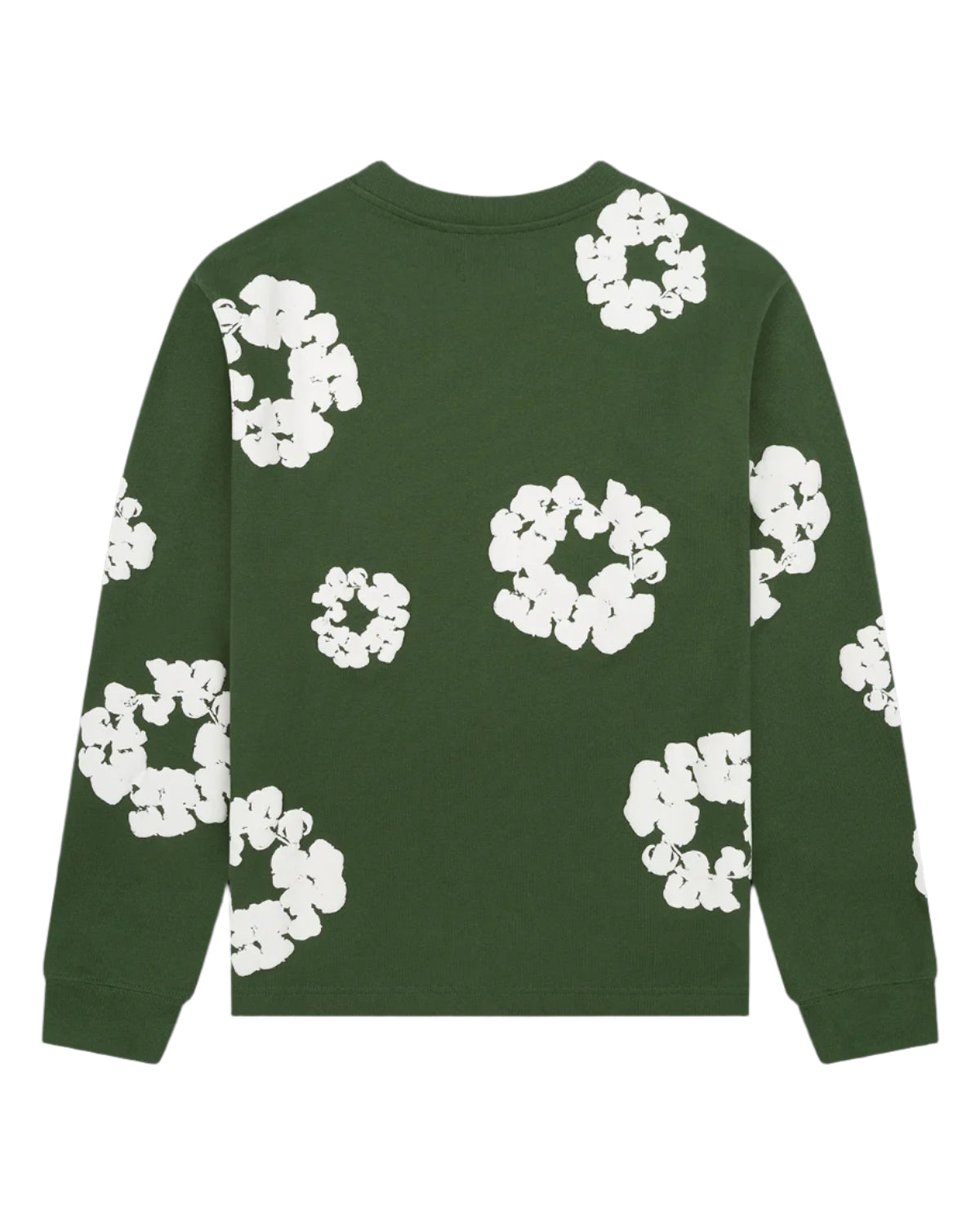 Cotton Wreath Long Sleeve Green Green
