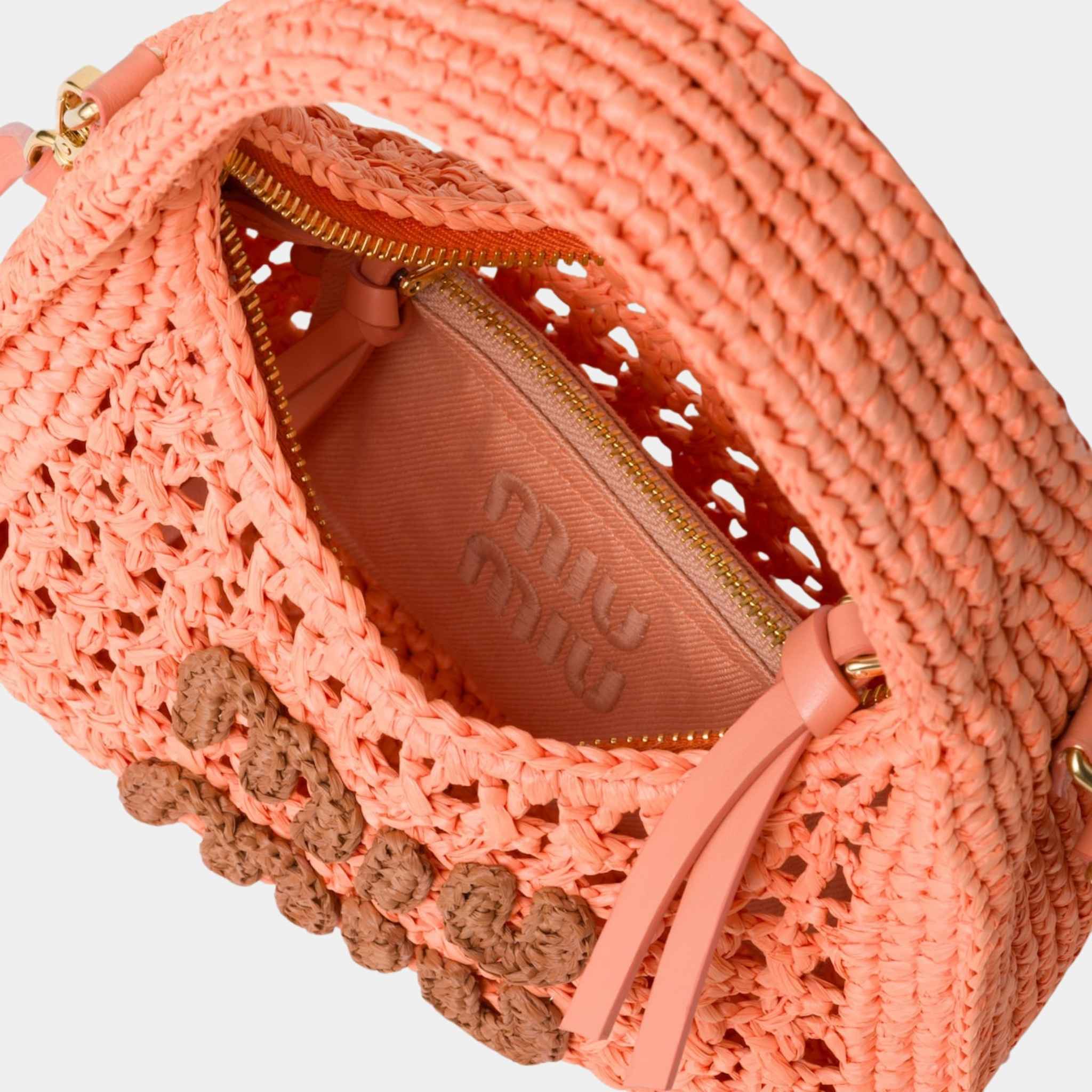 Wander Woven Fabric Hobo Bag
