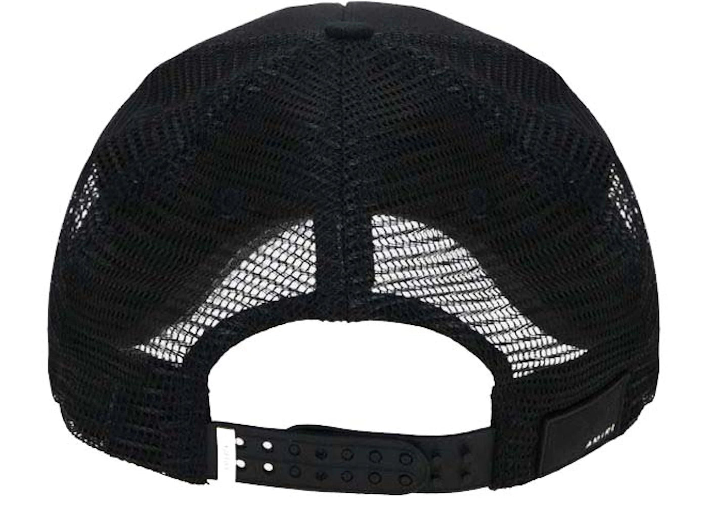 AMIRI Logo-Detailed Canvas/Mesh Baseball Cap Black