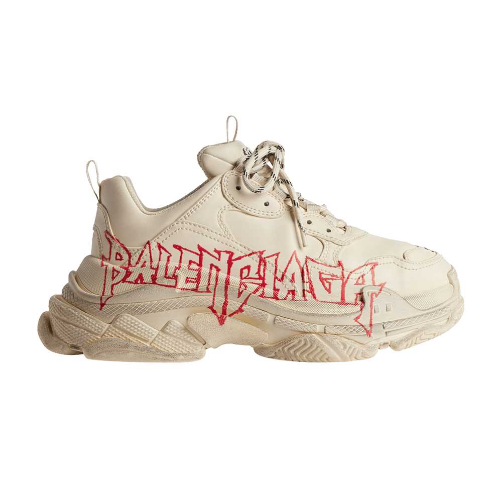 Balenciaga Triple S Sneaker 'DIY Metal - White Red Black'