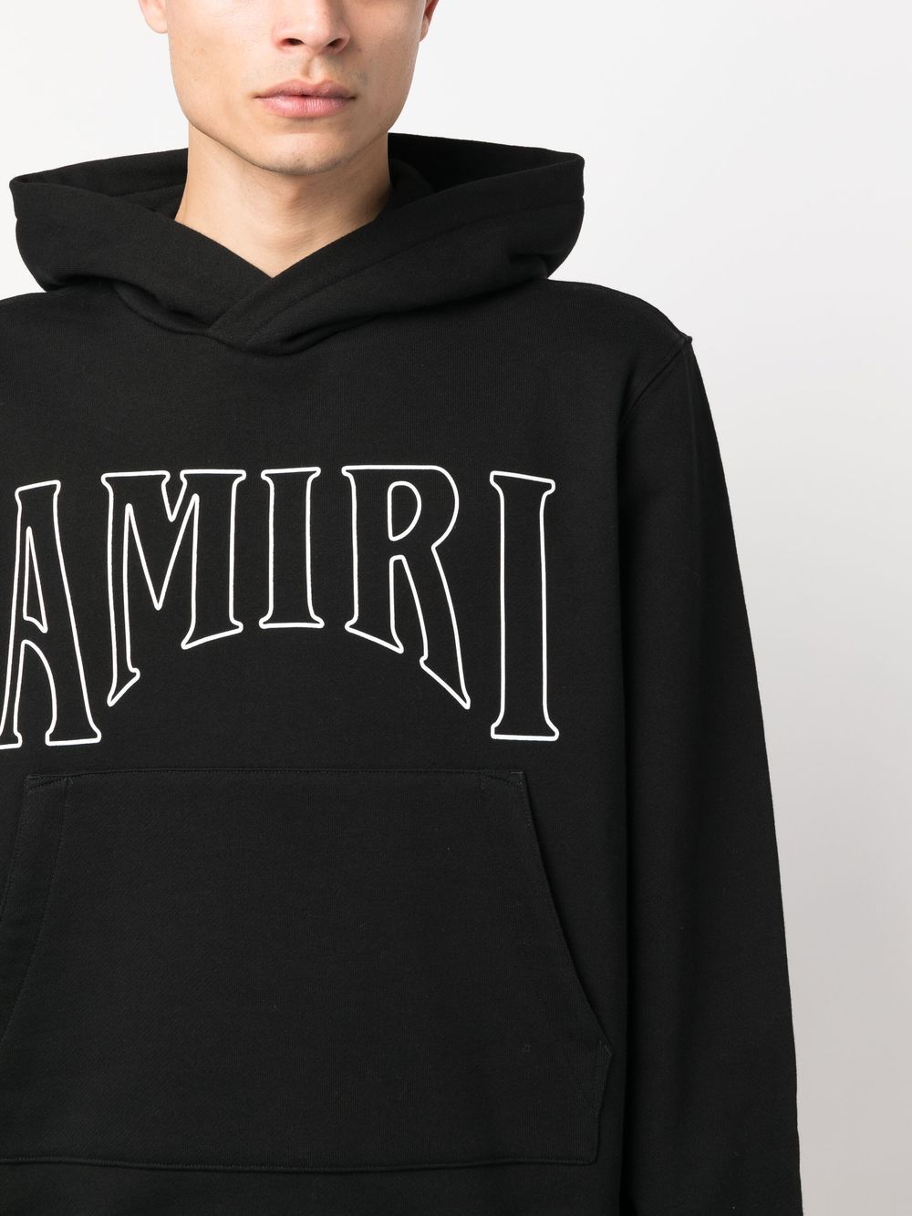 Logo-print classic hoodie