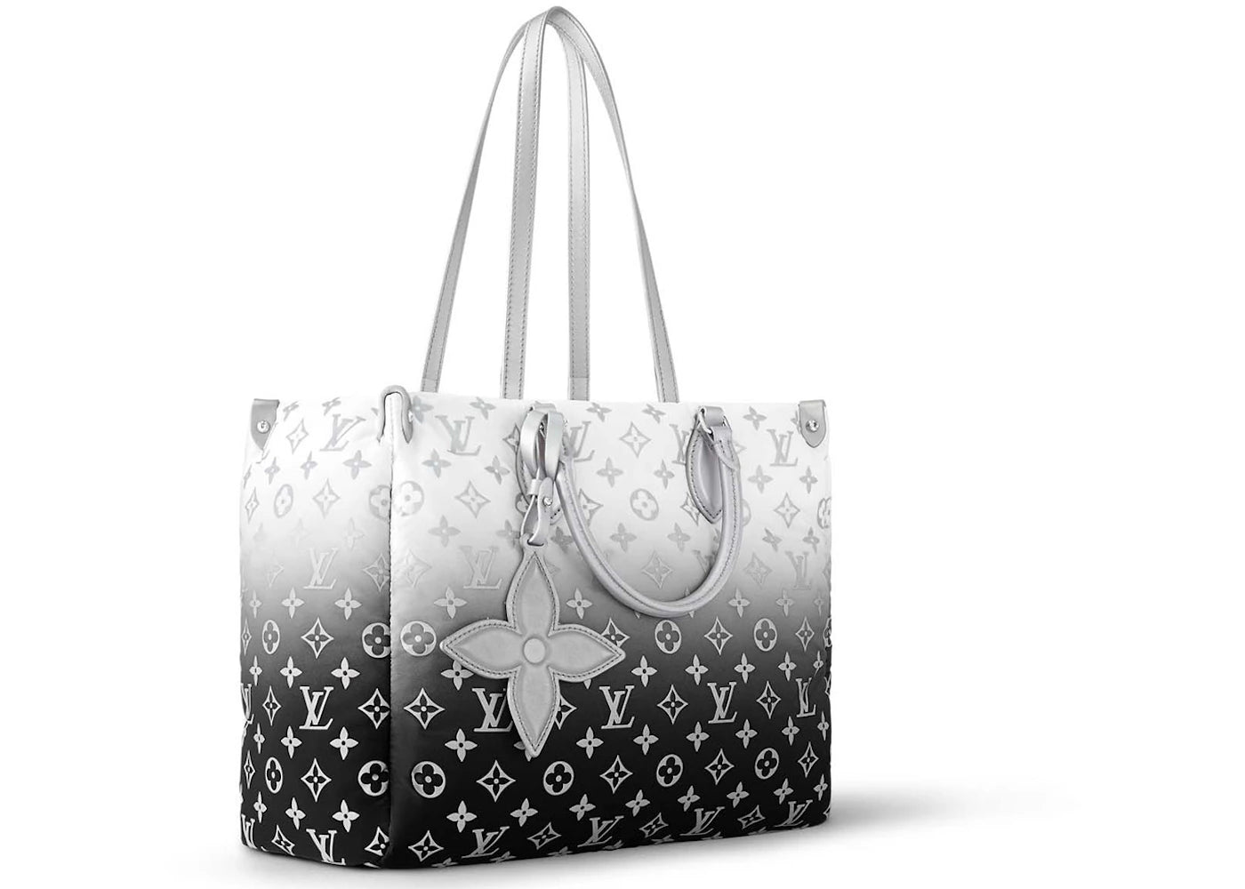 Louis Vuitton OnTheGo MM Frost Gardiant Silver