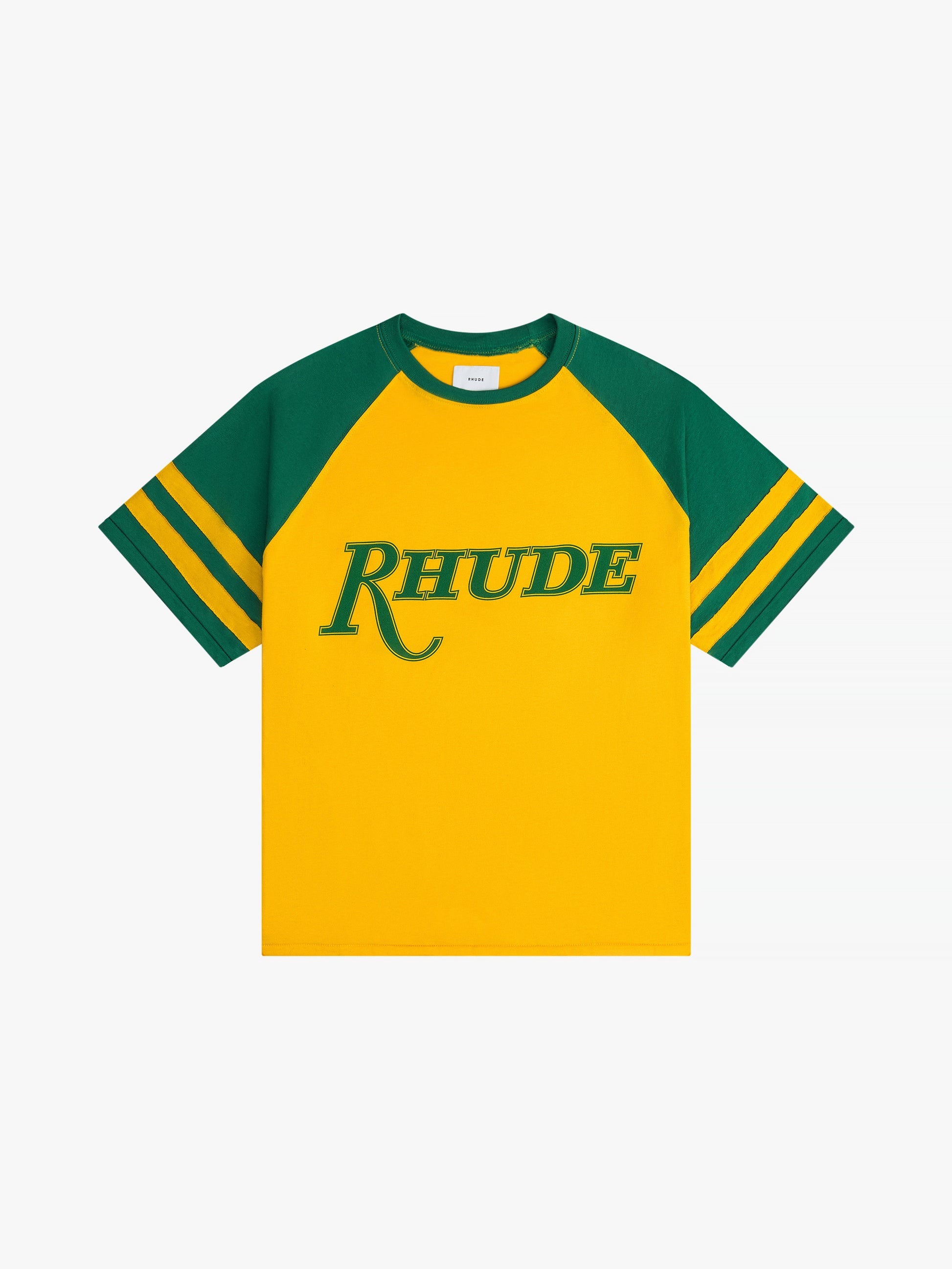 SAO PAULO SHORT SLEEVE TEE - YELLOW/GREEN