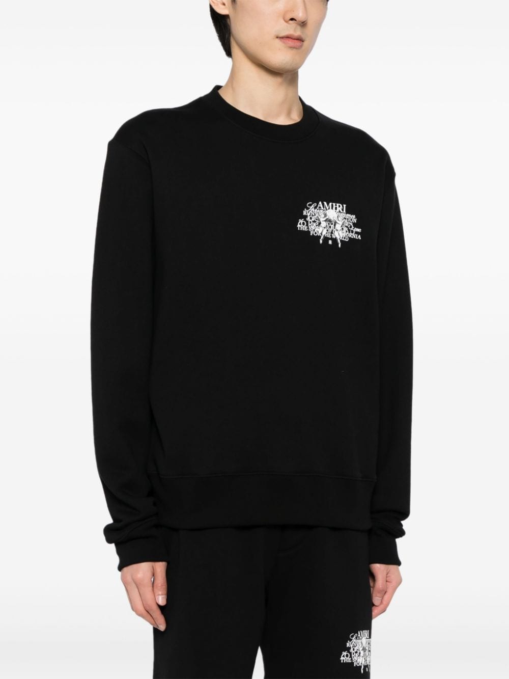 Logo-print cotton sweatshirt