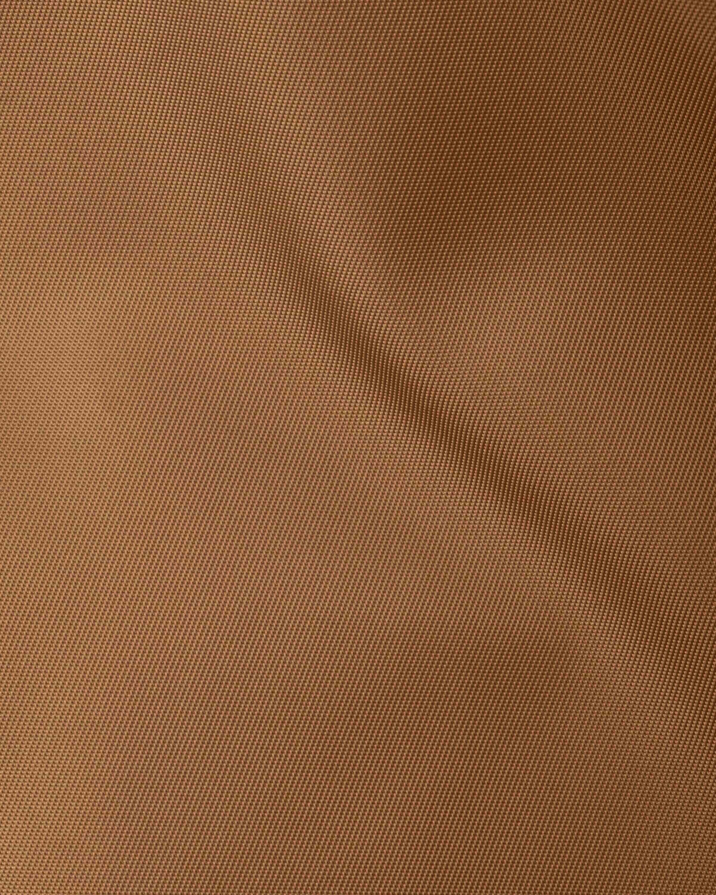 Re-Nylon pouch Brandy