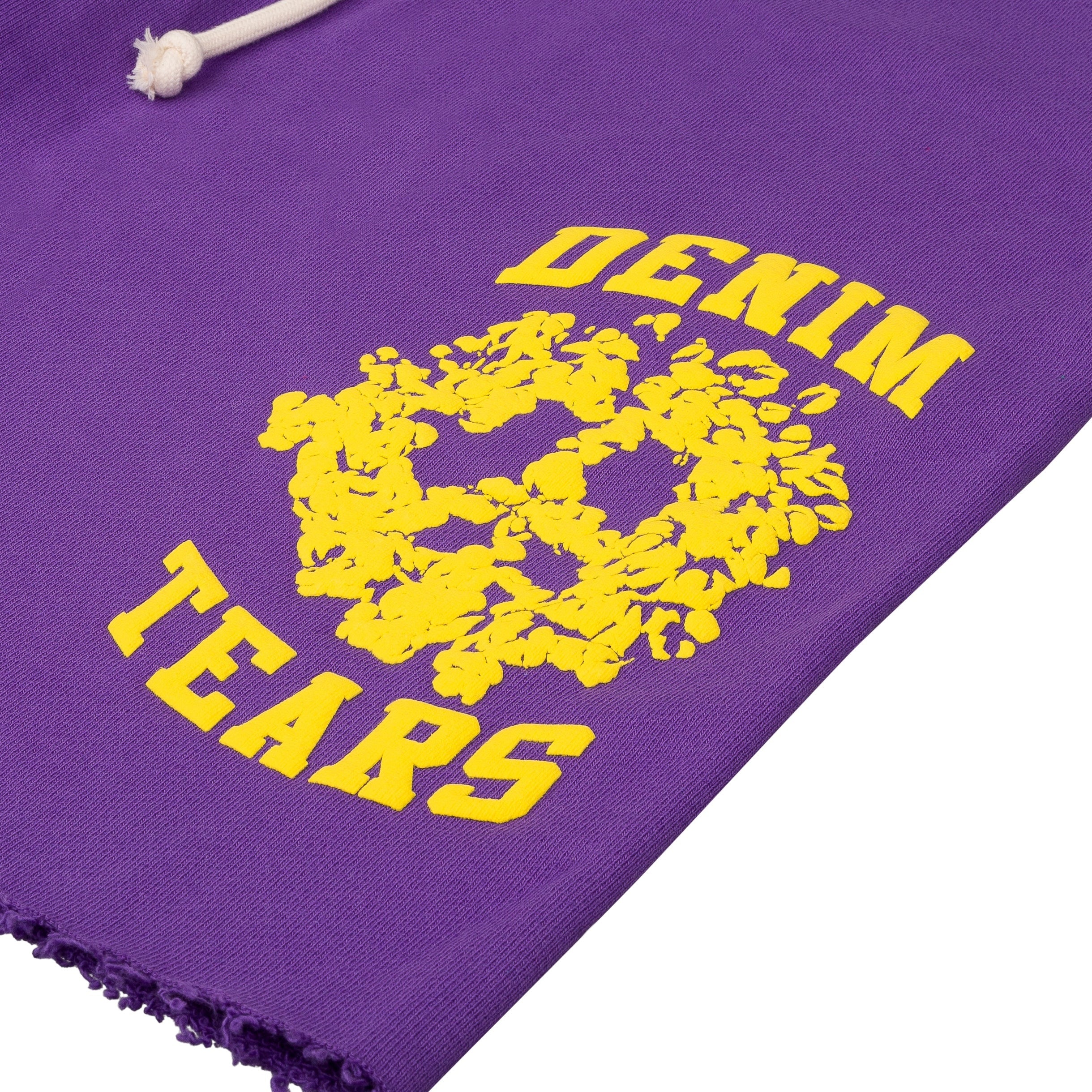 Denim University Sweat Shorts Purple Purple