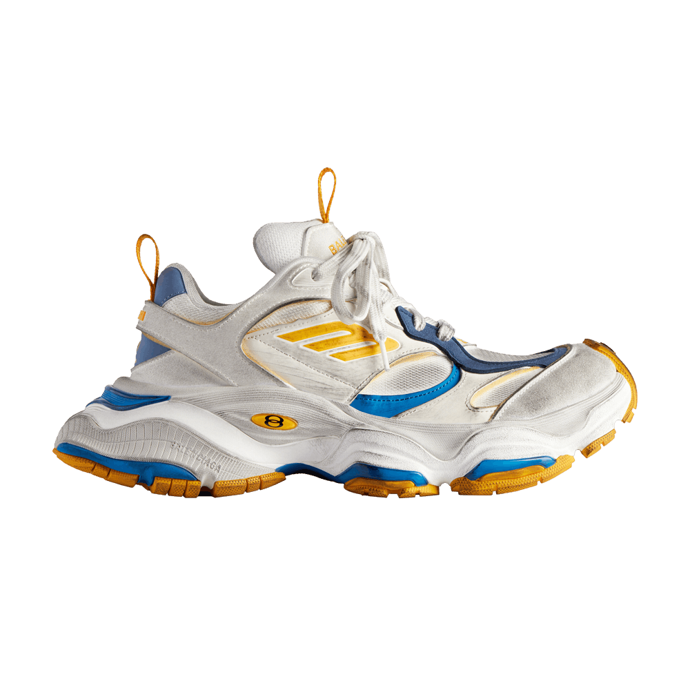 Balenciaga Cargo Sneaker 'Worn-Out - White Orange Blue'