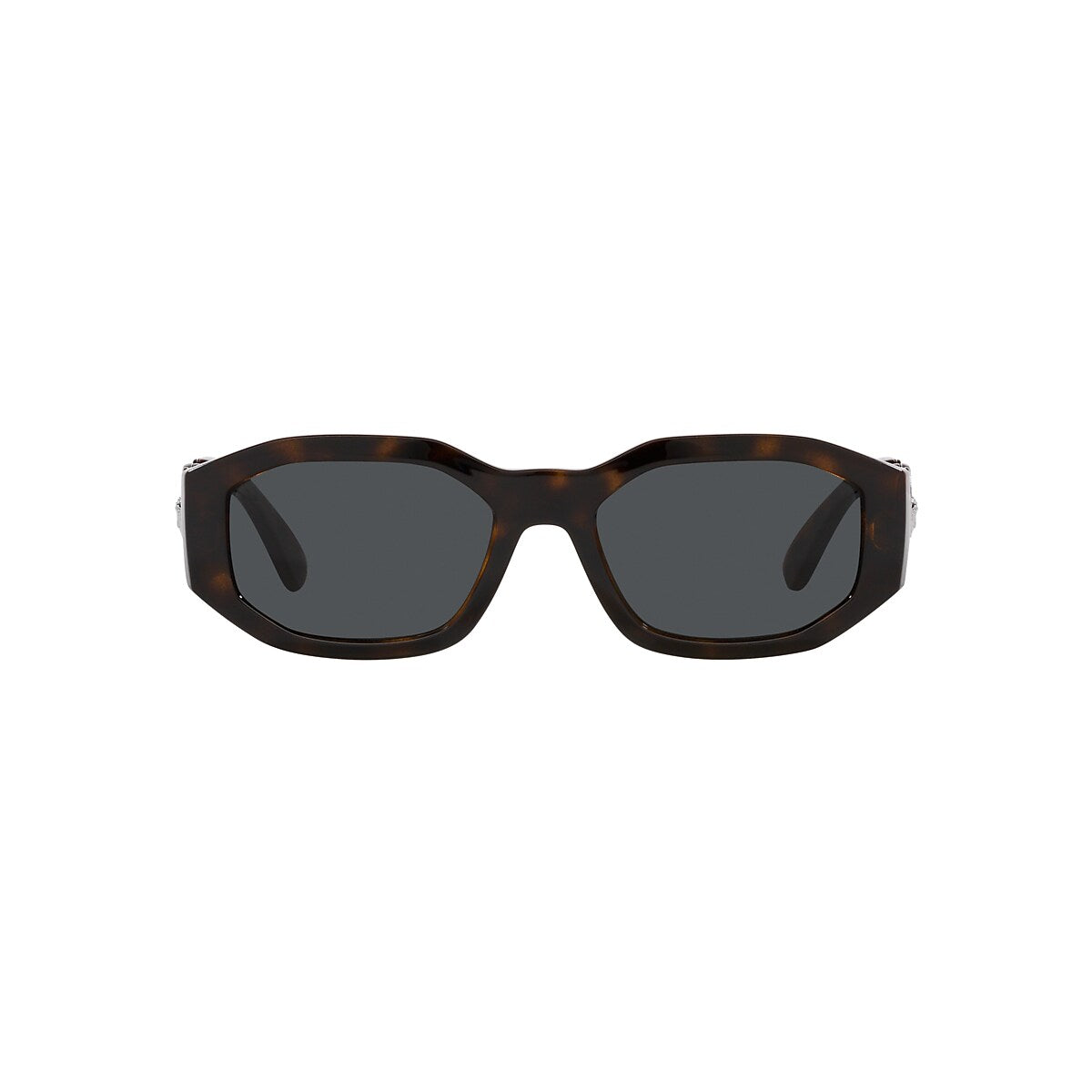VERSACE VE4361 Biggie Havana - Men Luxury Sunglasses, Dark Grey Lens