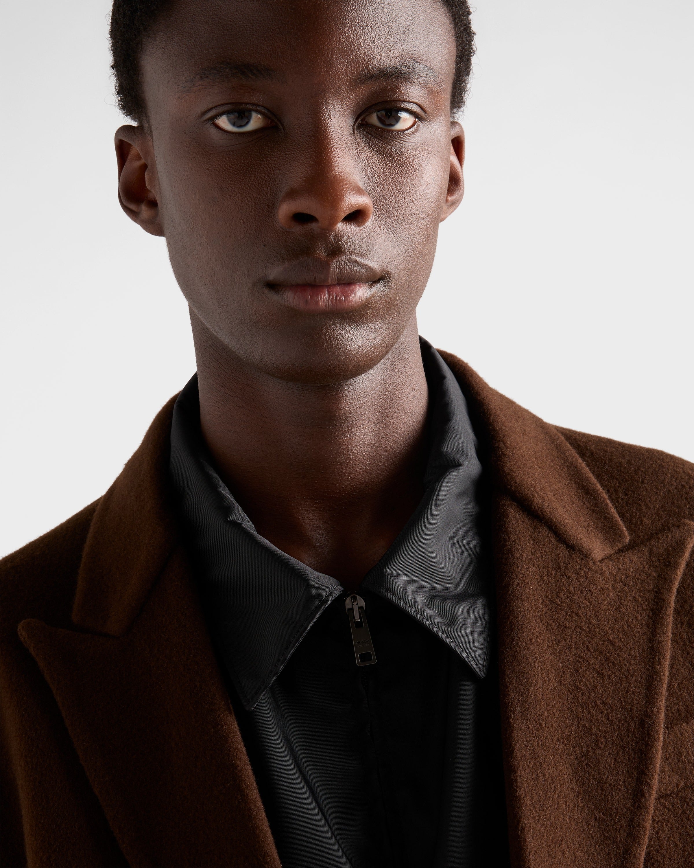 Re-Nylon blouson jacket Black