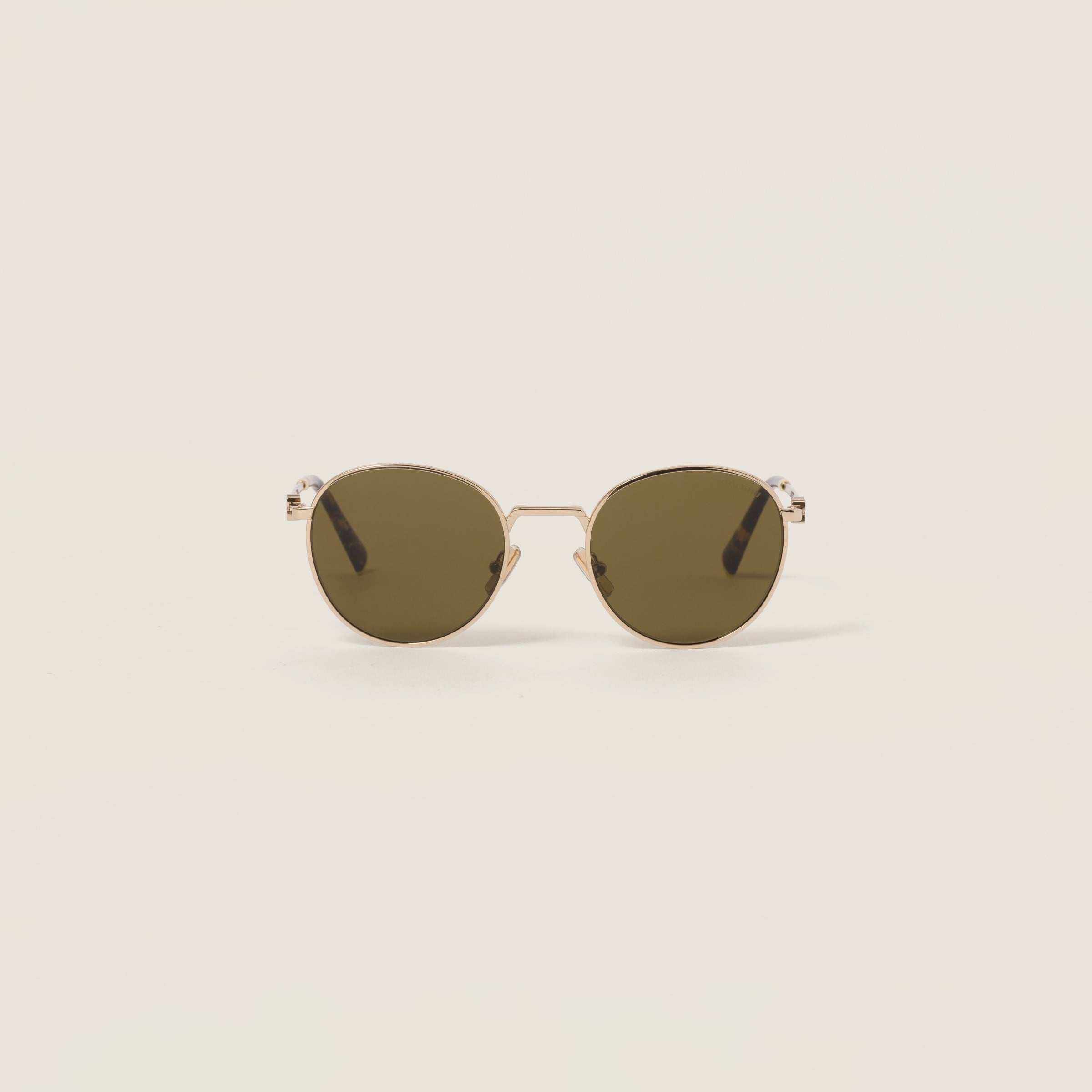 Miu Miu Logo sunglasses Loden Green Lenses
