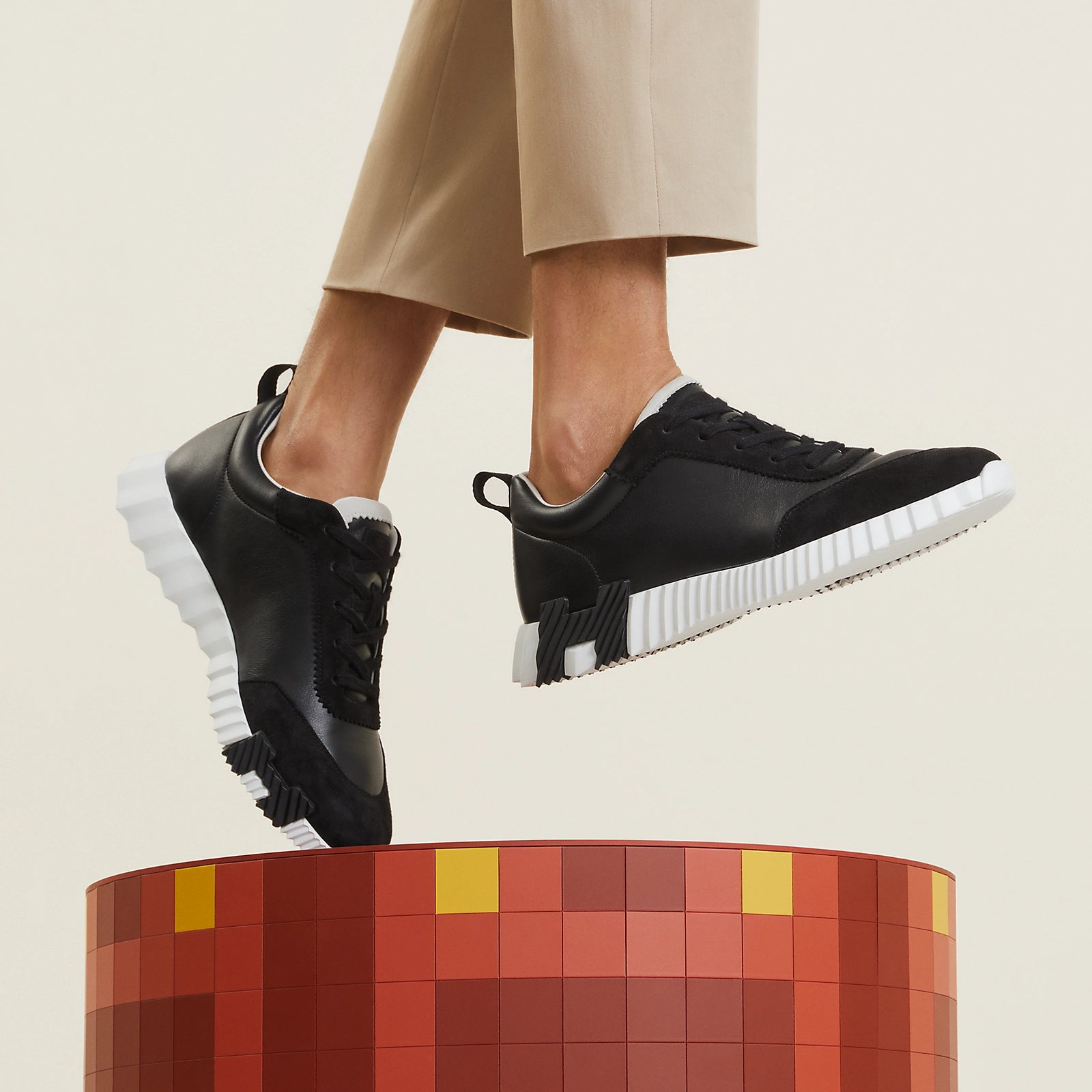Bouncing Sneaker Noir/Blanc