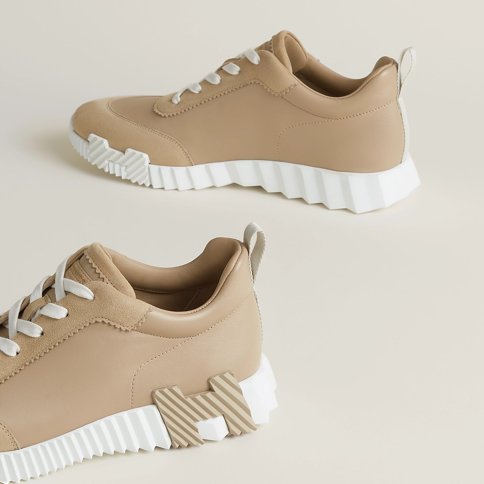Bouncing Sneaker Beige Lin