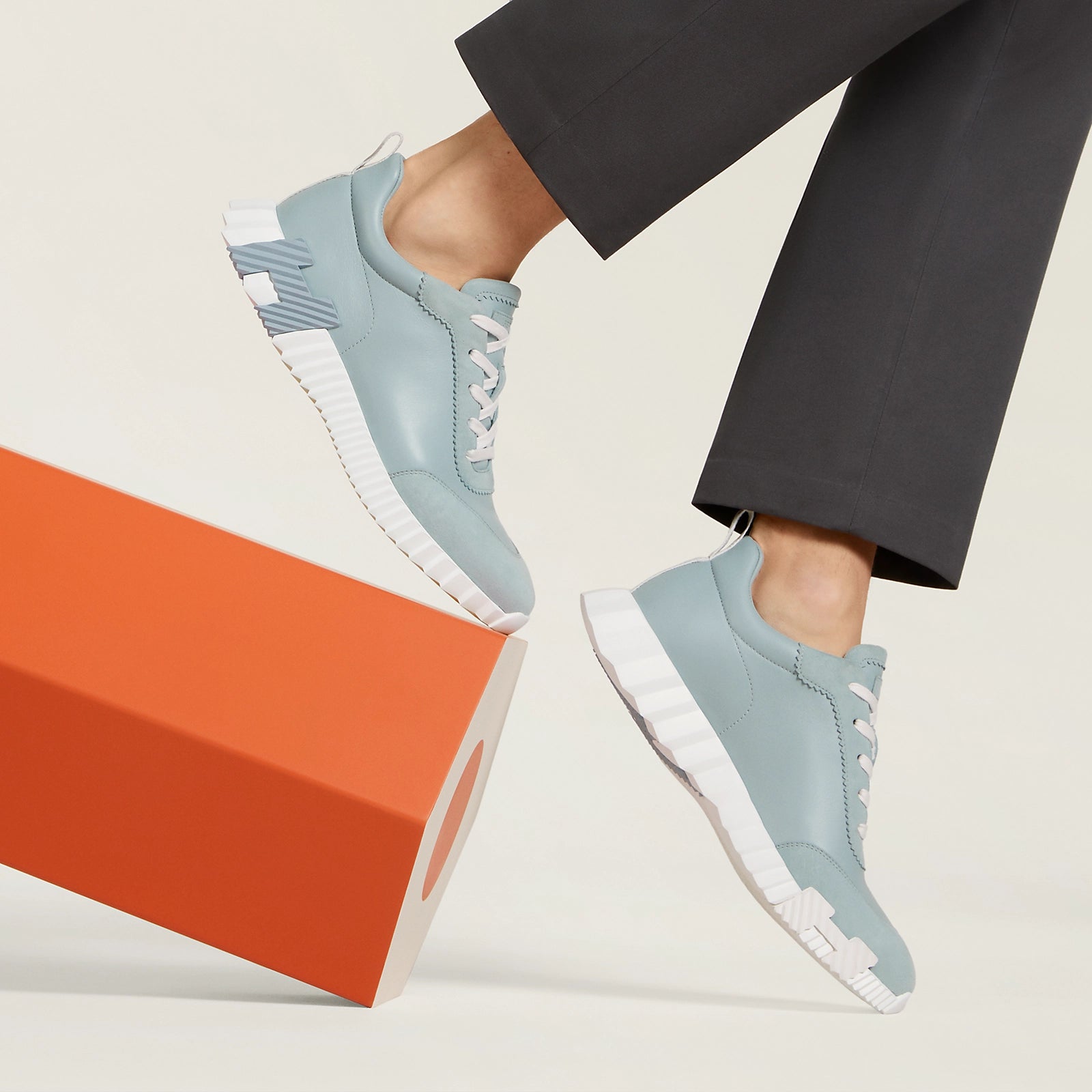 Bouncing Sneaker Gris Nuage