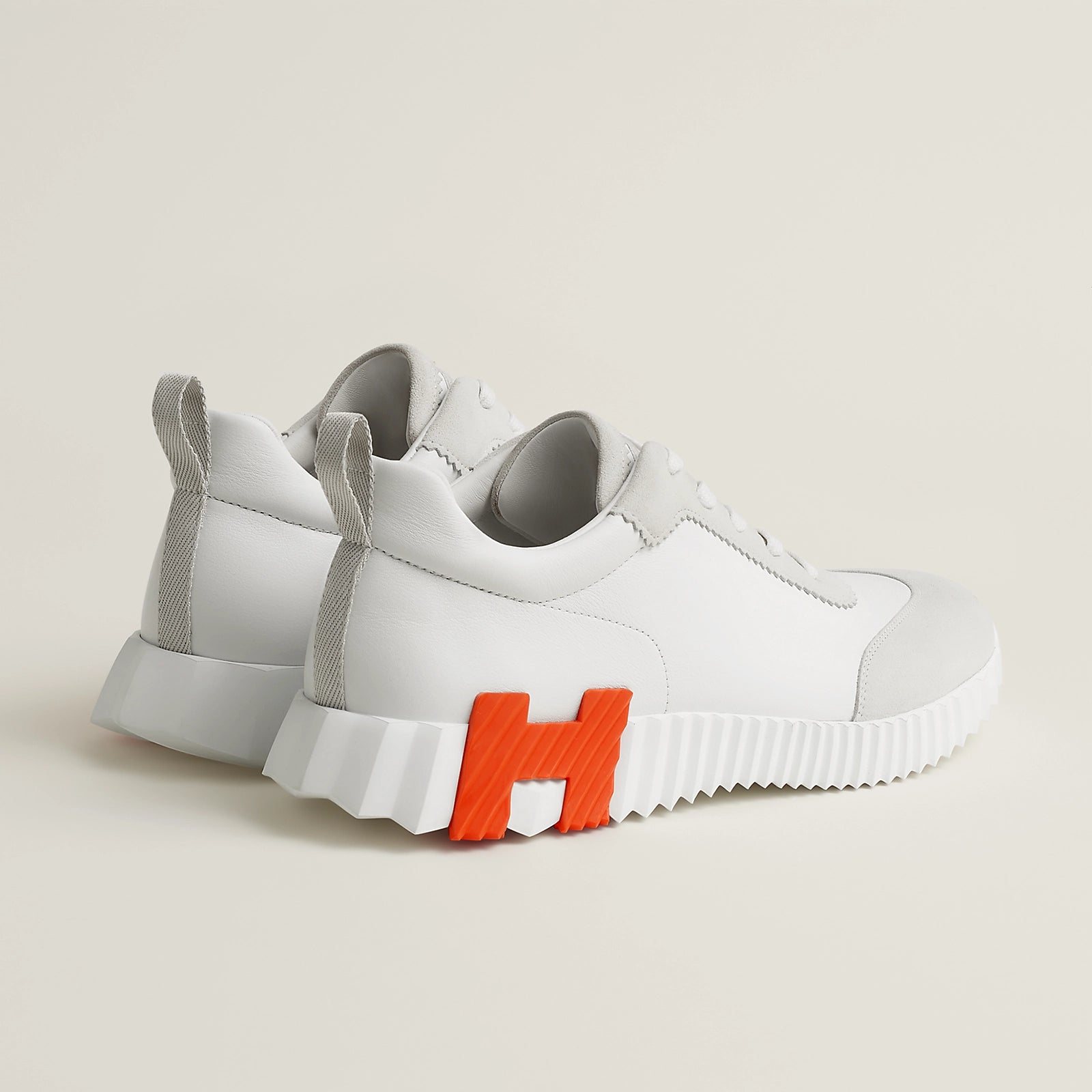 Bouncing Sneaker Blanc/Orange