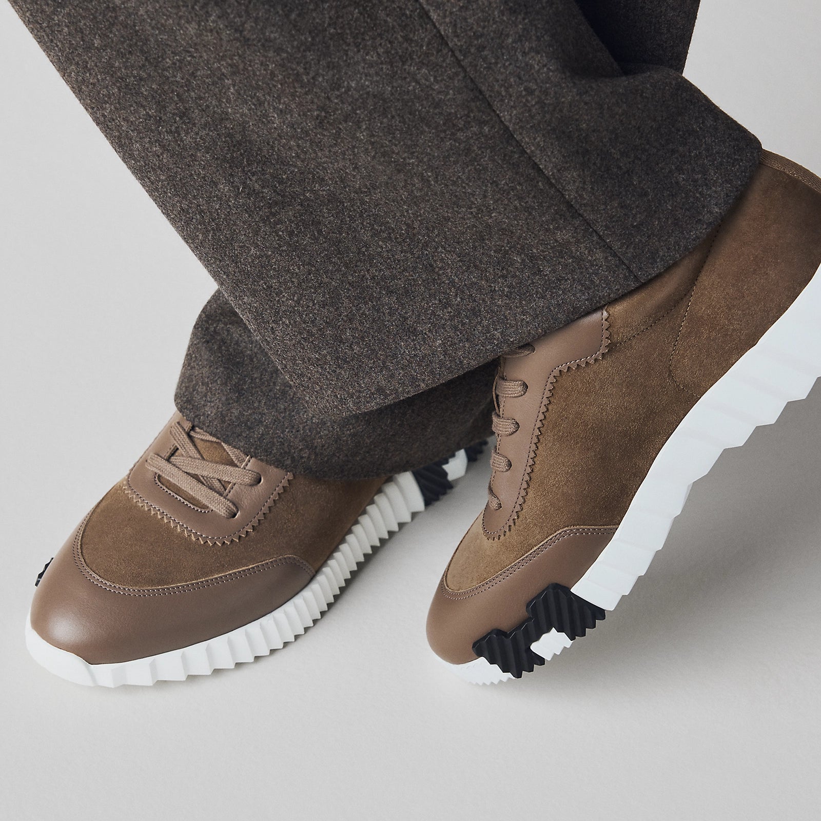 Bouncing Sneaker Étoupe/Black