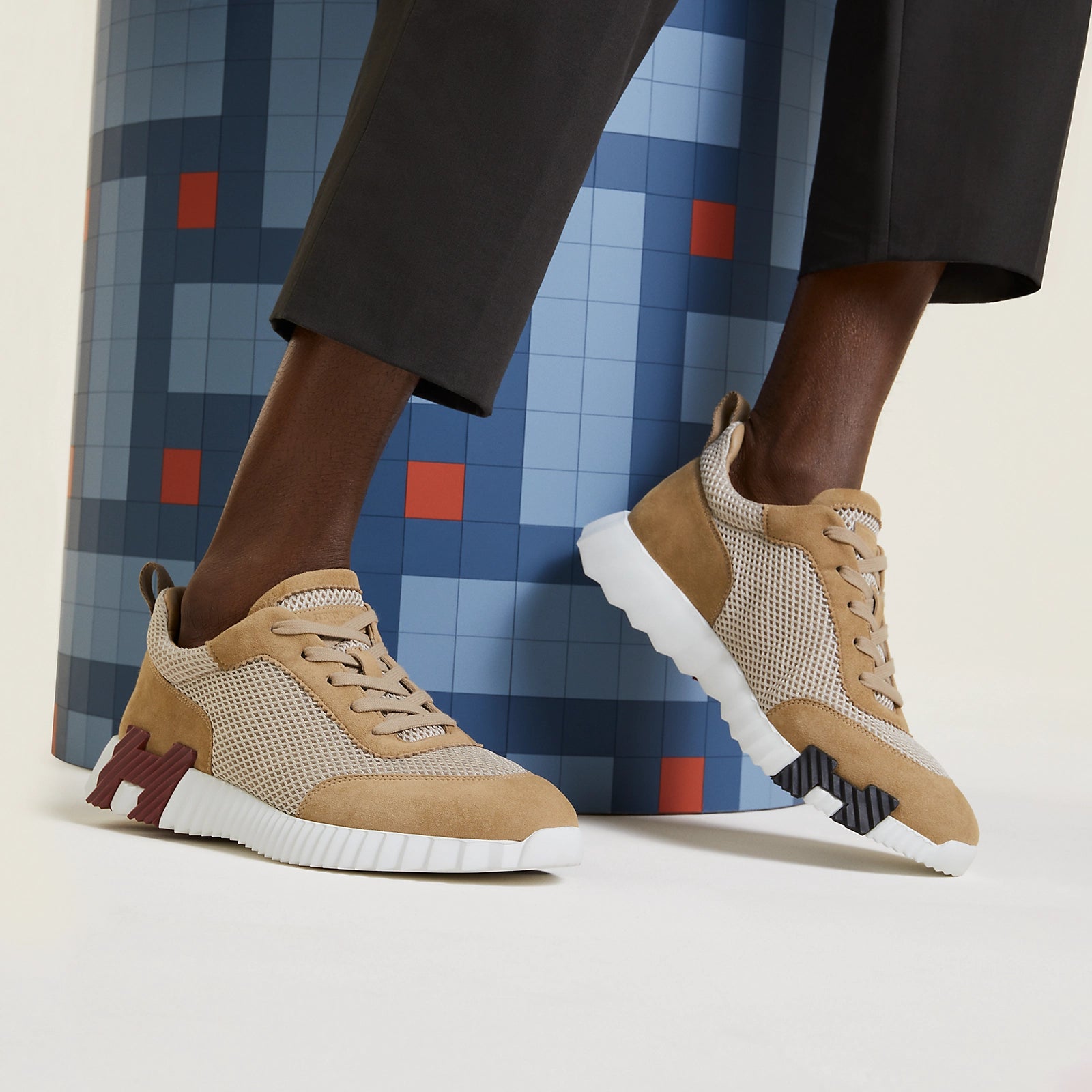 Bouncing Sneaker Beige Argile