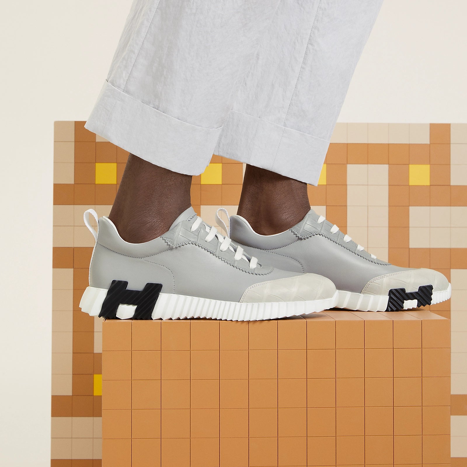 Bouncing Sneaker Multicolore Gris Tempérance