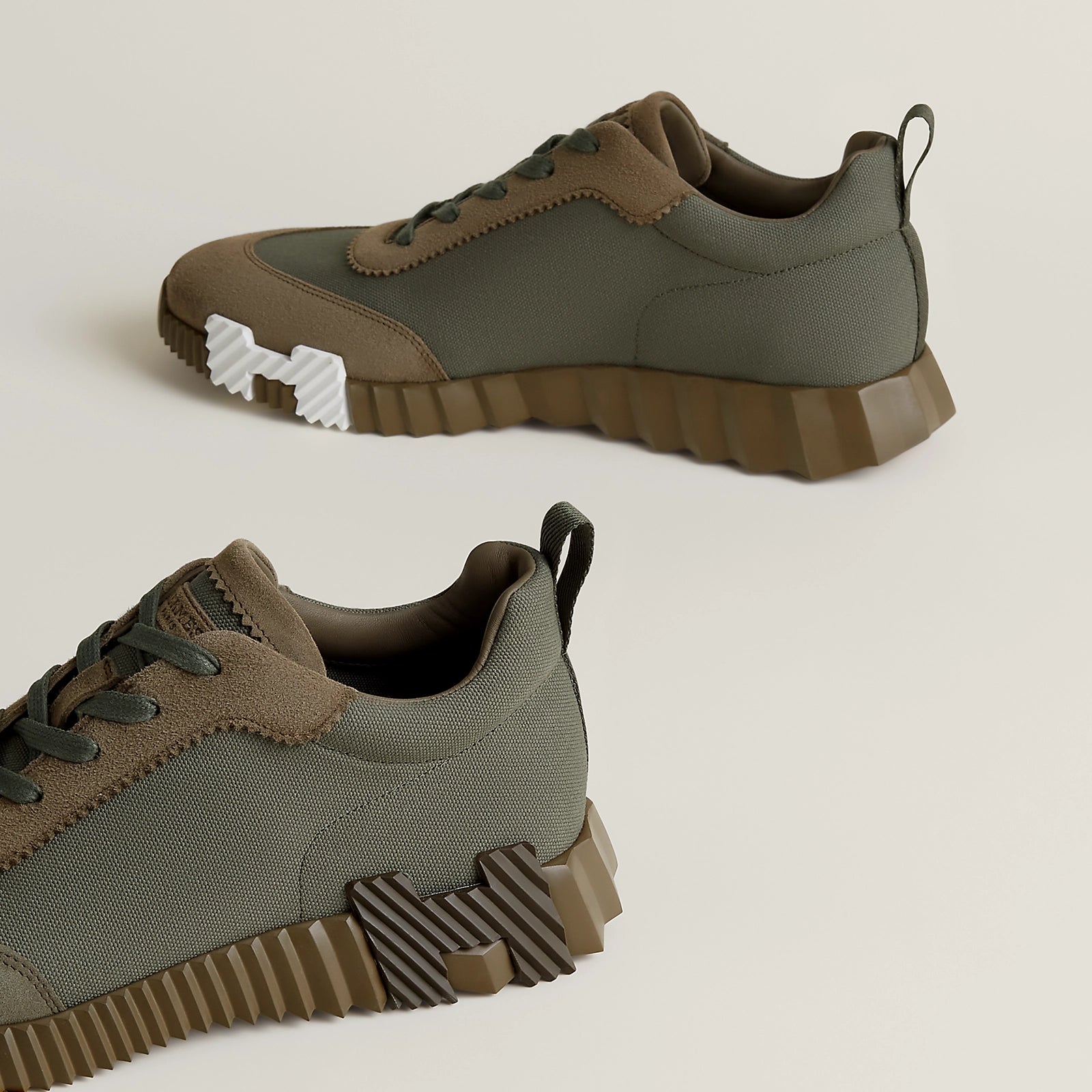 Bouncing Sneaker Vert Toundra