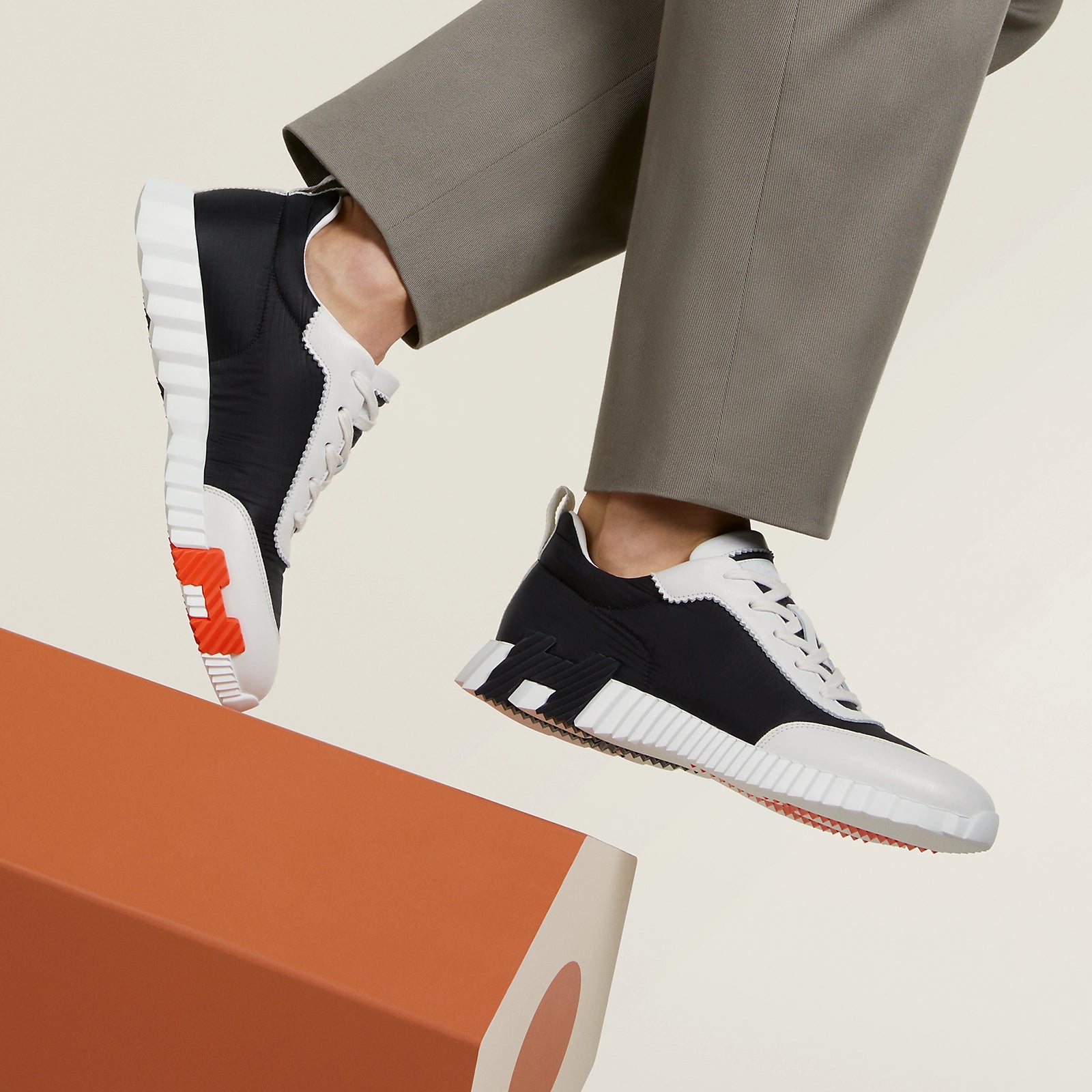 Bouncing Sneaker Noir/Blanc