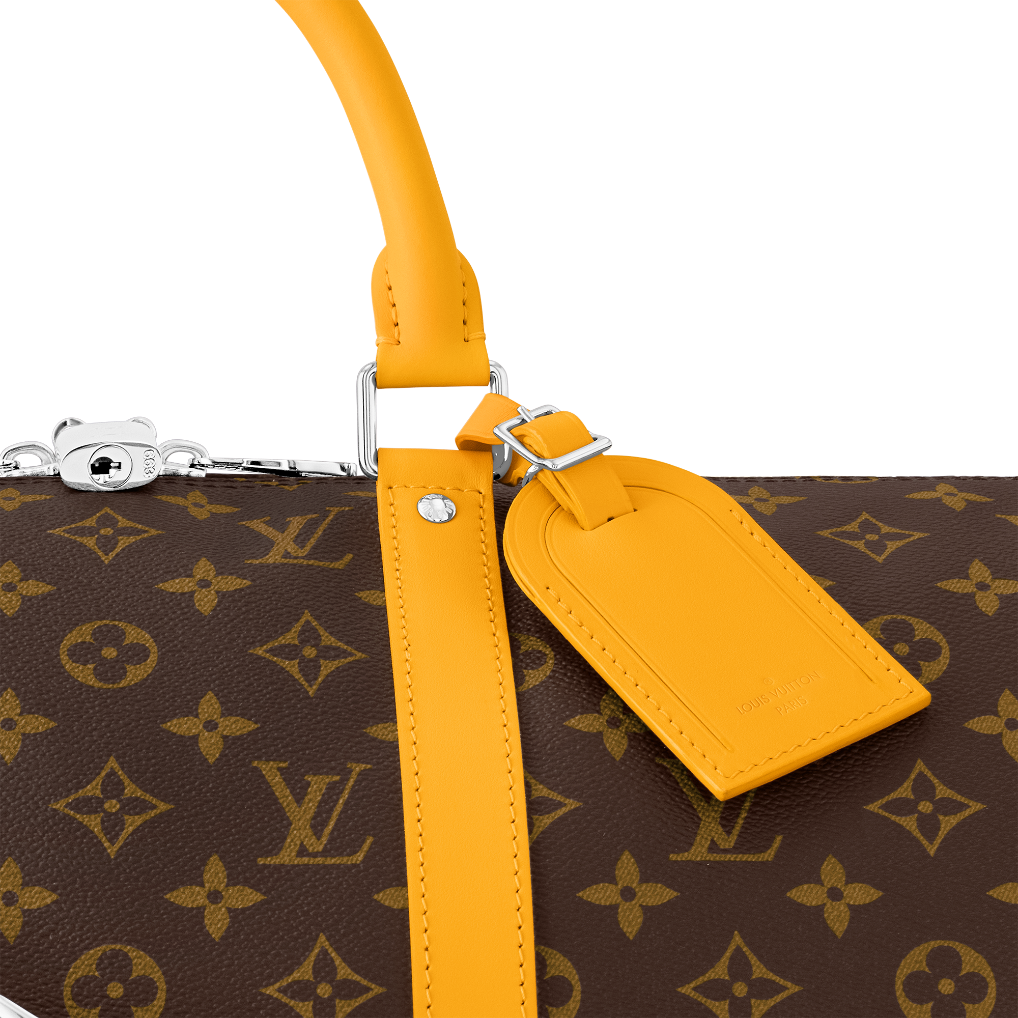 Keepall Bandoulière 50 Monogram Macassar Yellow