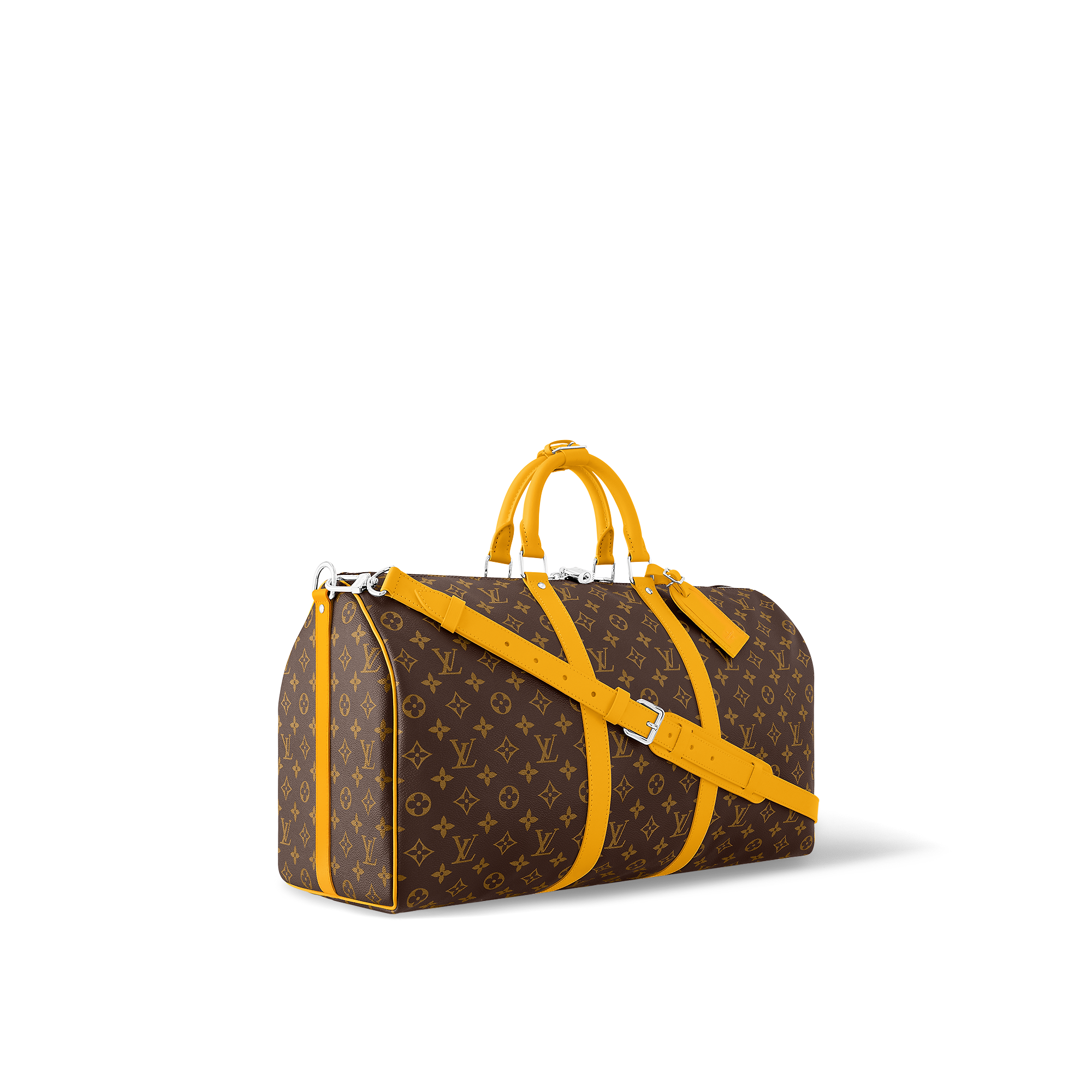 Keepall Bandoulière 50 Monogram Macassar Yellow