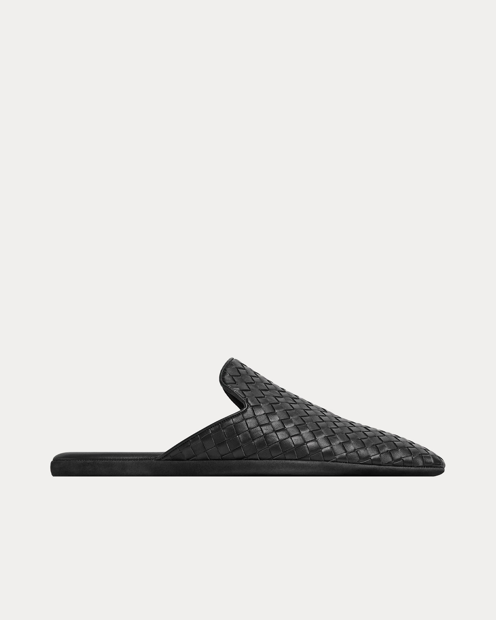 Palazzo Black Slippers