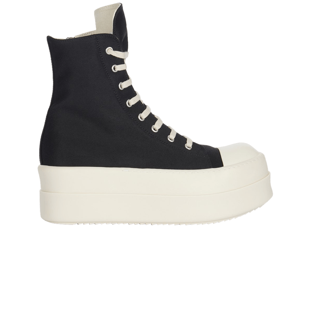 Rick Owens DRKSHDW Lido Double Bumper Sneaker 'Black Milk'