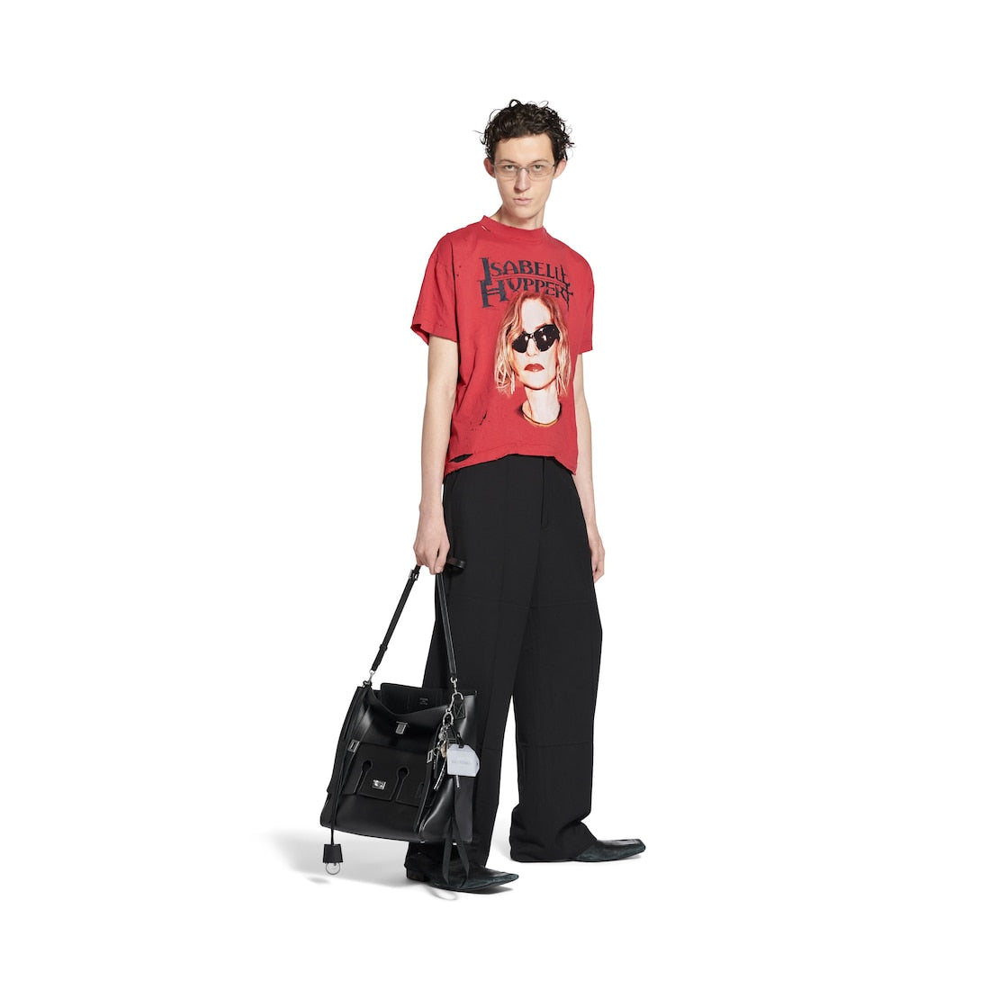 Isabelle Boxy T-shirt in Faded Red