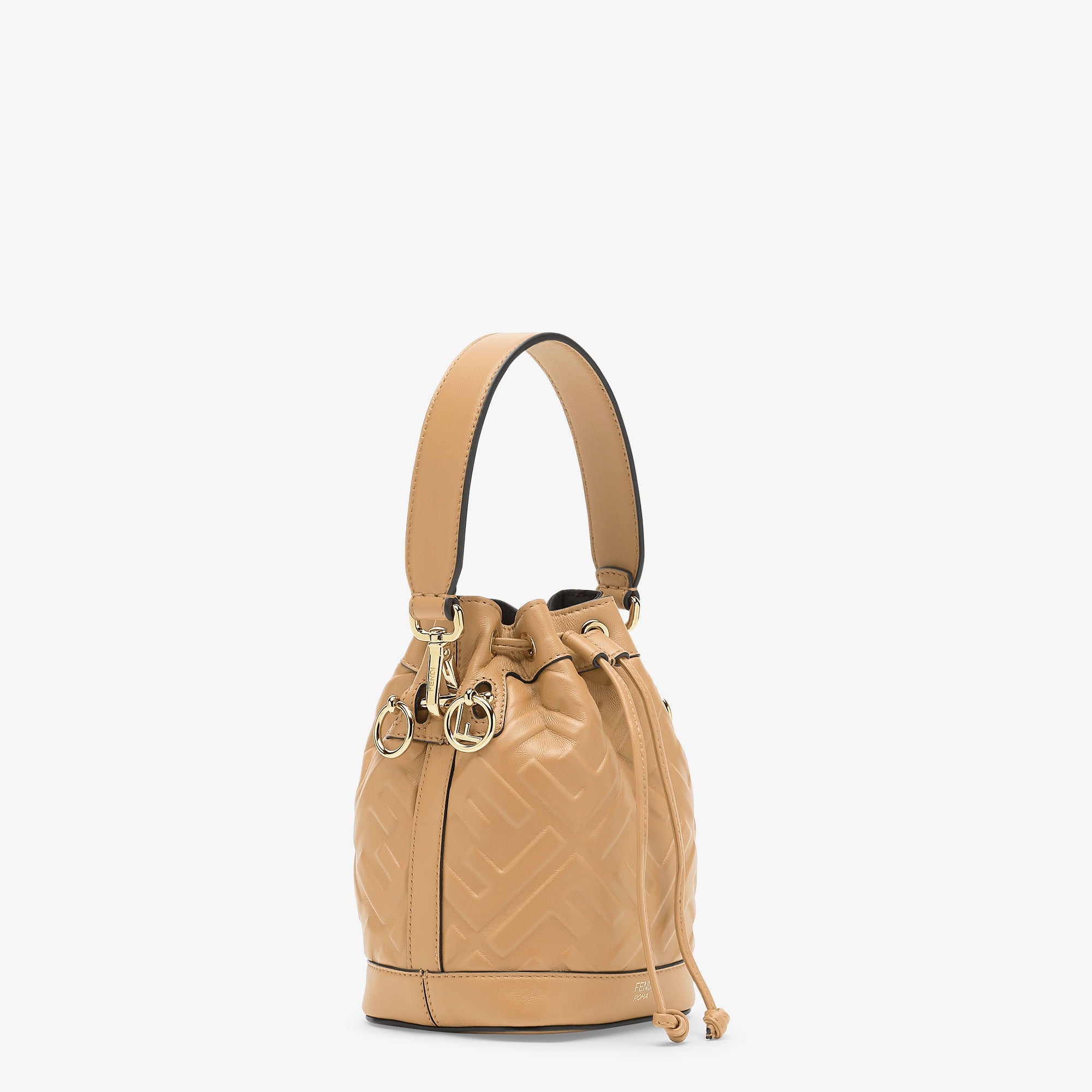 Mon Tresor Beige leather mini-bag