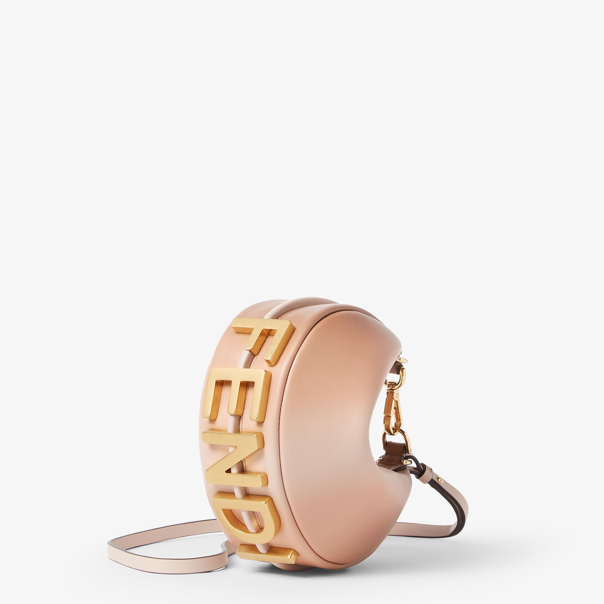 Fendigraphy Mini Pink graduated-effect leather mini-bag