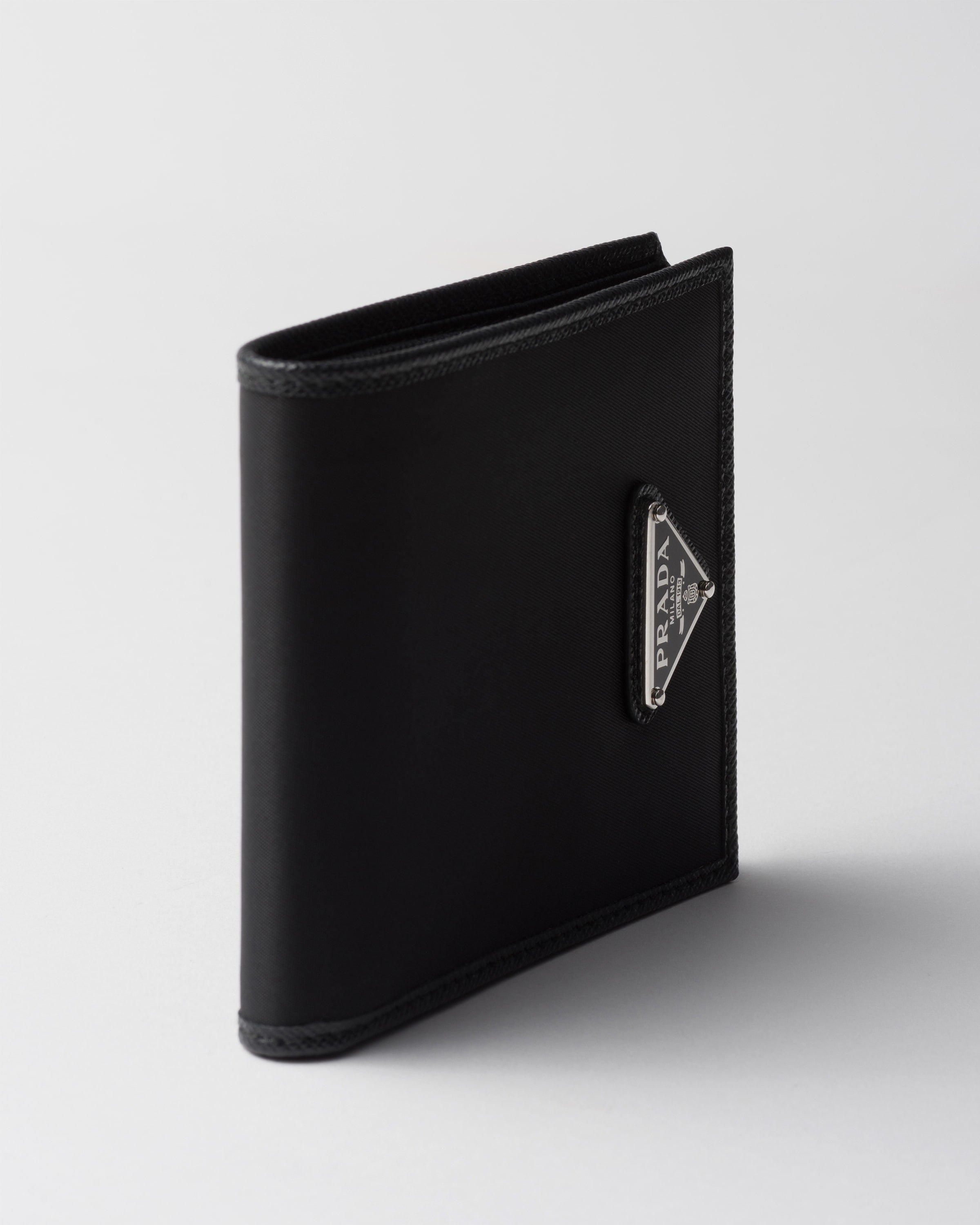 Re-Nylon wallet Black