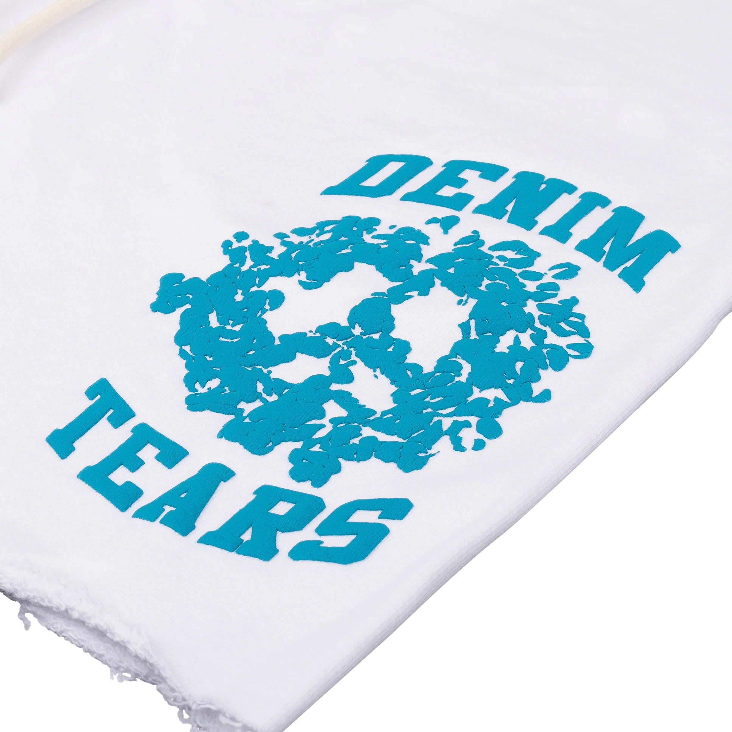 Denim University Sweat Shorts White White