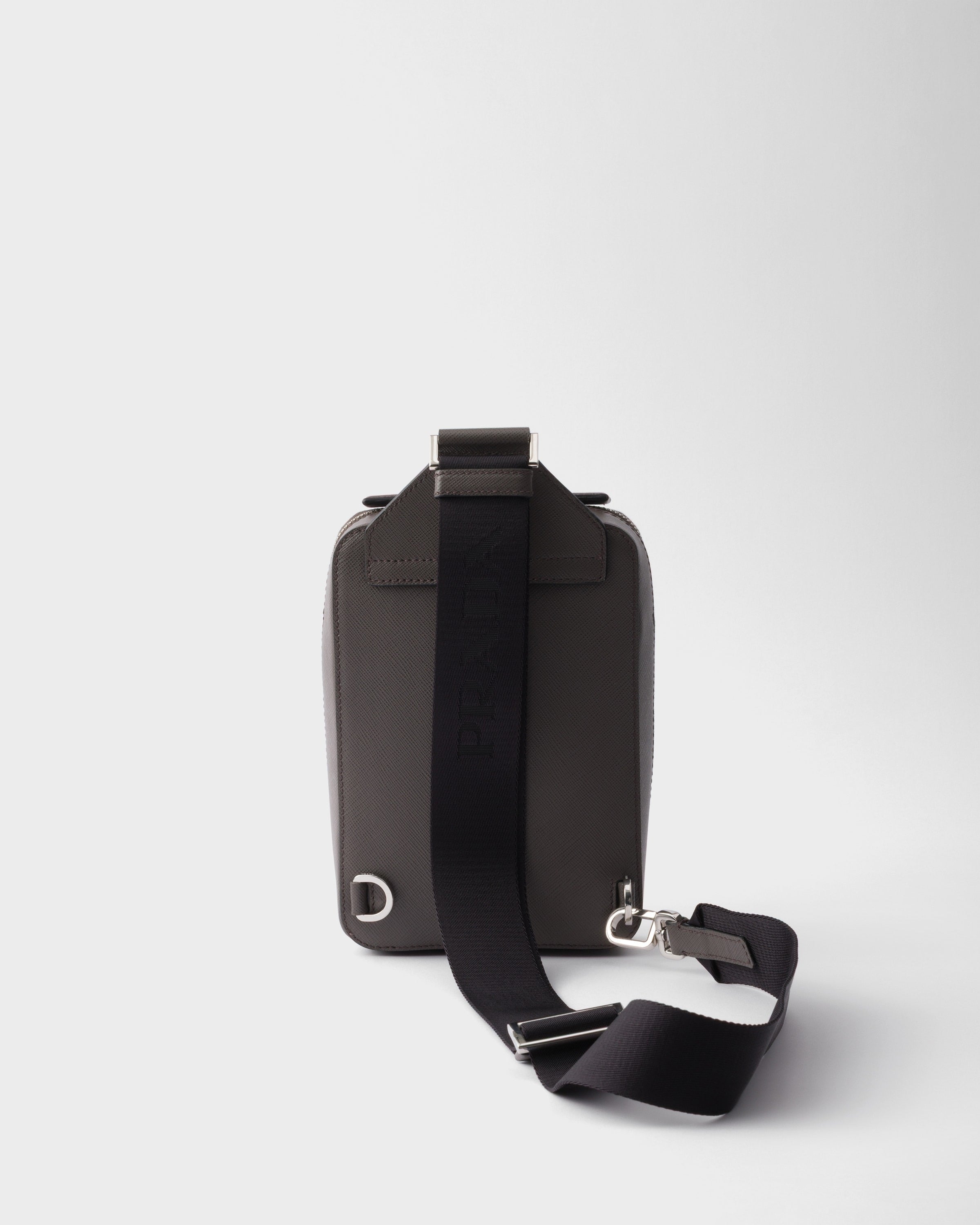 Prada Brique Saffiano leather bag Smoky Gray