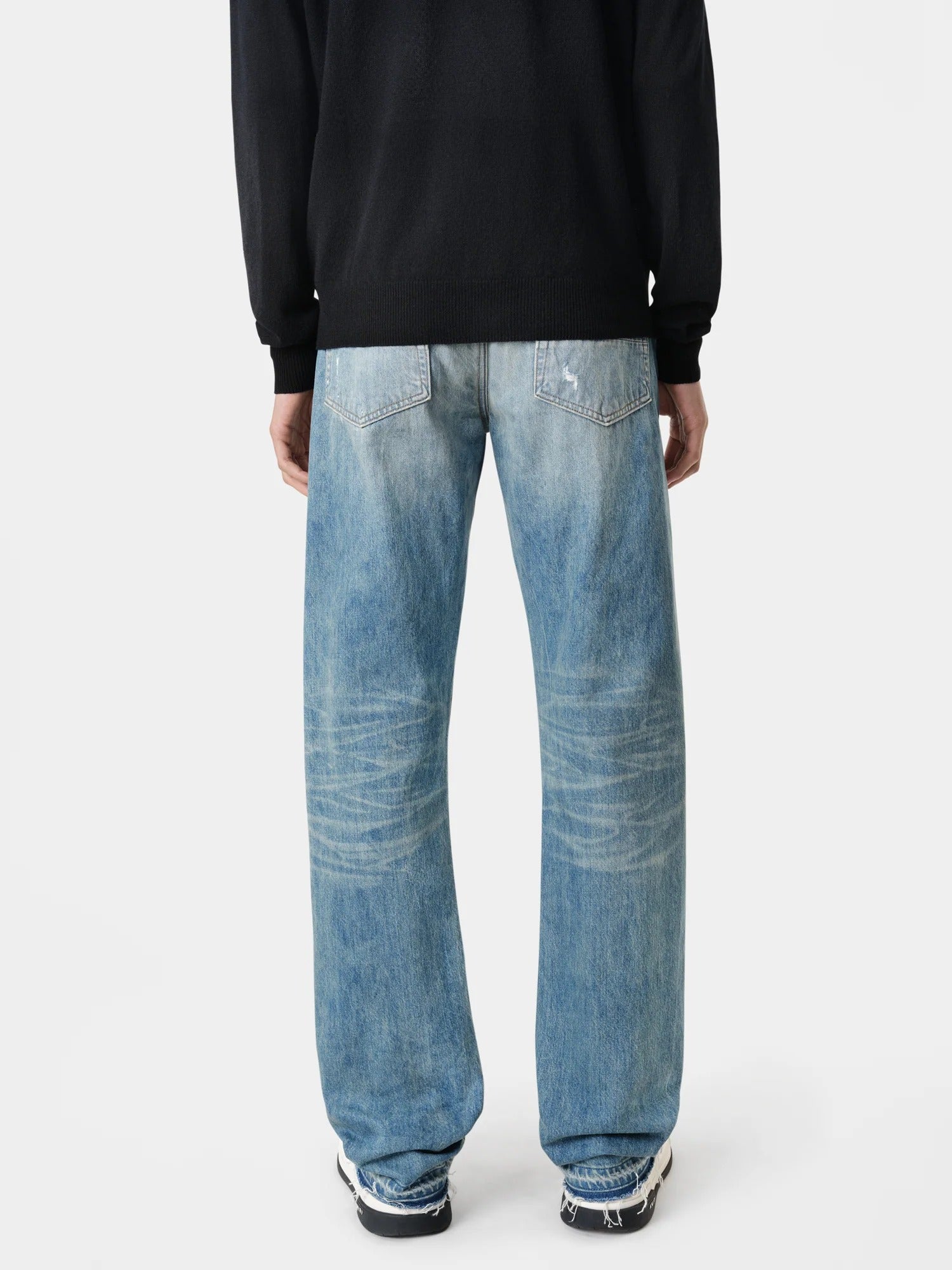 RELEASED HEM STRAIGHT JEAN