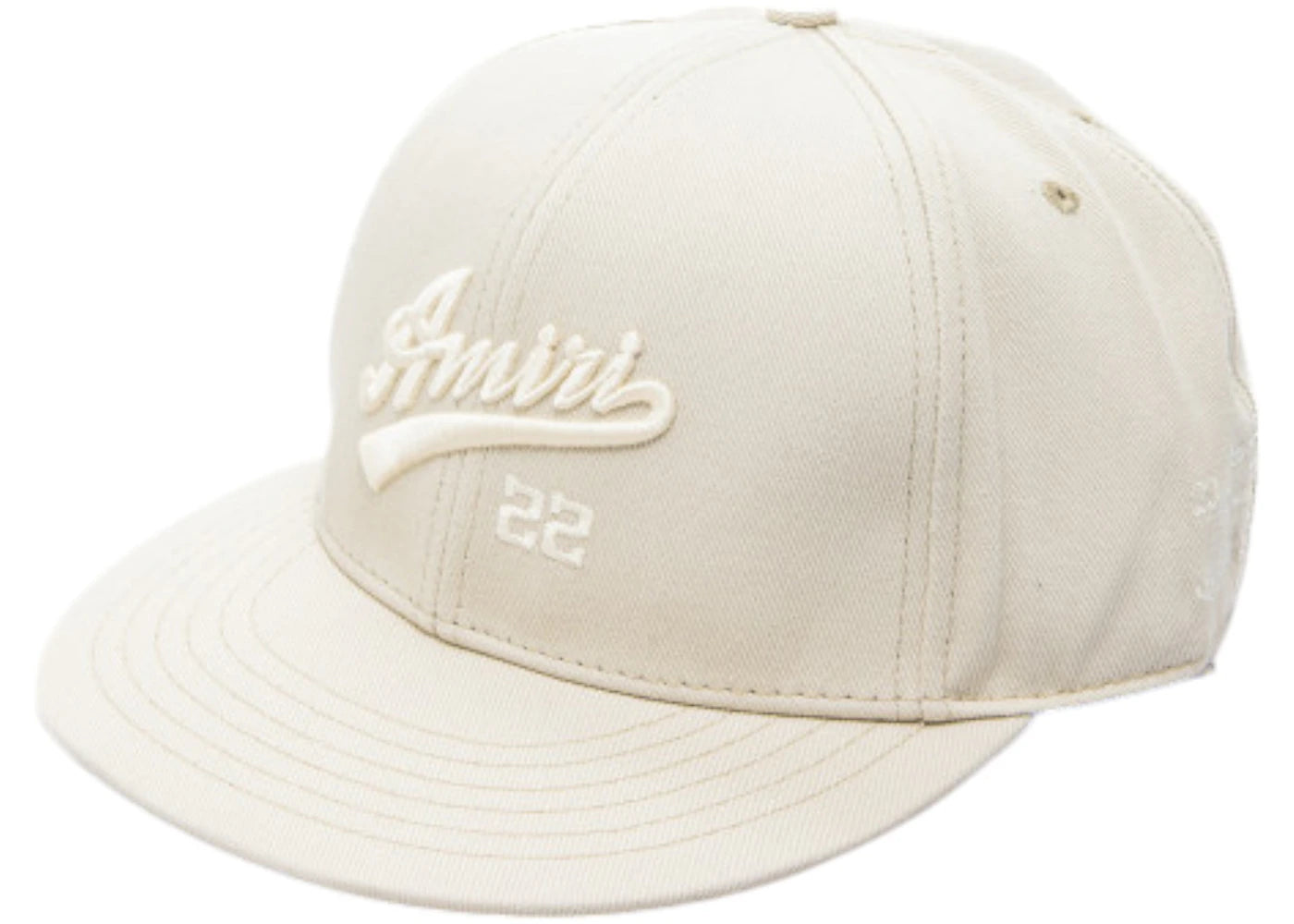 AMIRI 22 Fitted Cap Beige